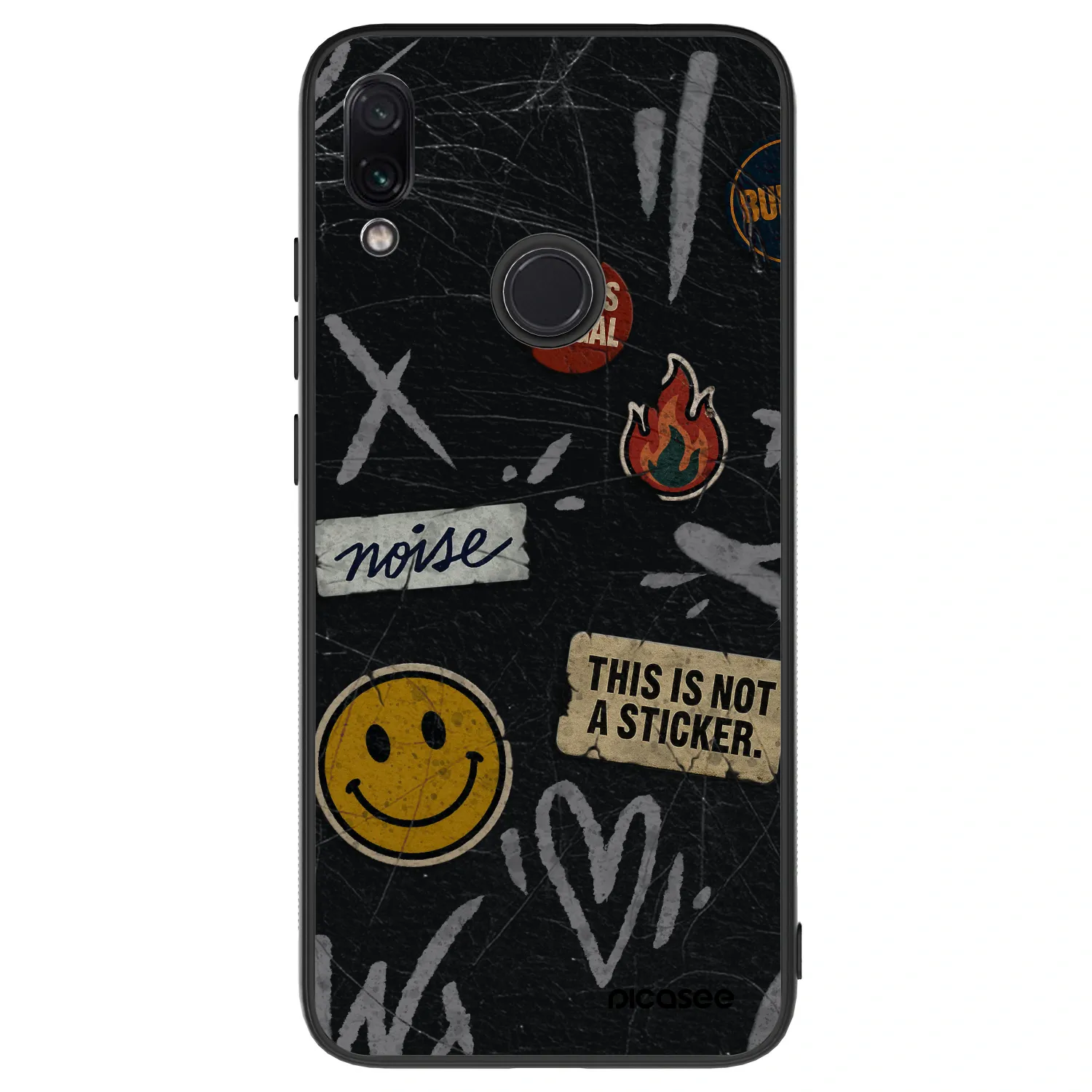 Picasee ULTIMATE CASE pentru Xiaomi Redmi Note 7 - STICKERS x TAGS