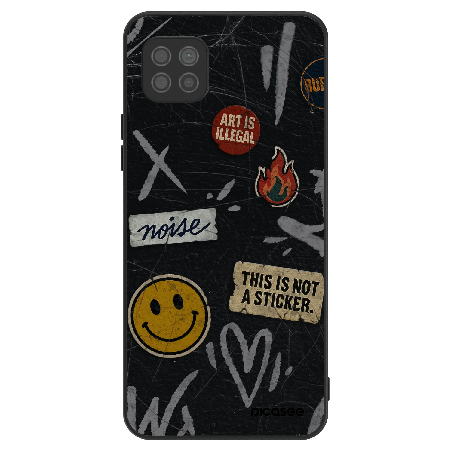 Picasee ULTIMATE CASE pentru Huawei P40 Lite - STICKERS x TAGS