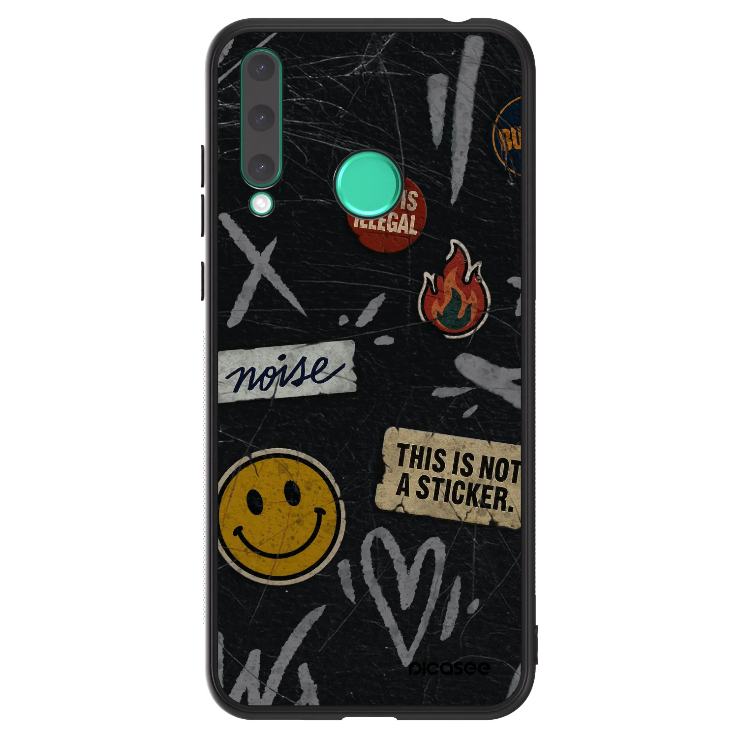 Picasee ULTIMATE CASE pentru Honor 20 Lite - STICKERS x TAGS