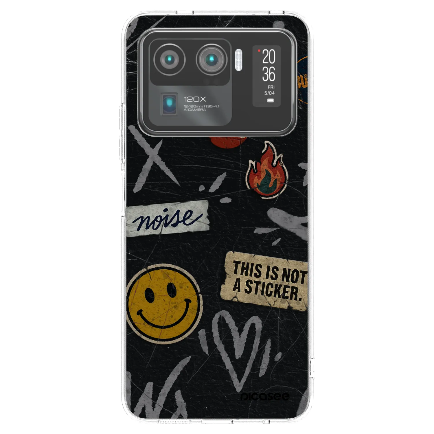 Picasee husă transparentă din silicon pentru Xiaomi Mi 11 Ultra - STICKERS x TAGS