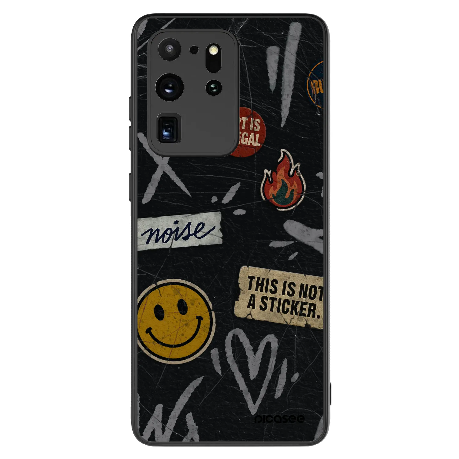 Picasee ULTIMATE CASE pentru Samsung Galaxy S20 Ultra 5G G988F - STICKERS x TAGS