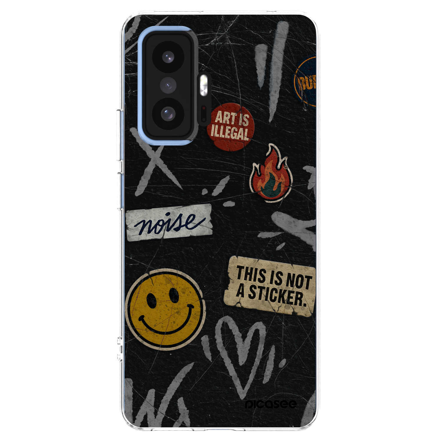 Picasee husă transparentă din silicon pentru Xiaomi 11T - STICKERS x TAGS