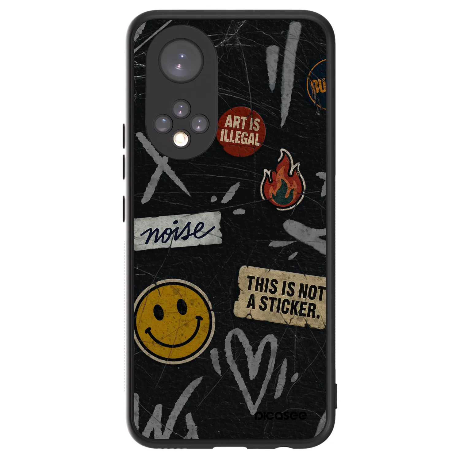 Picasee ULTIMATE CASE pentru Honor 50 5G - STICKERS x TAGS