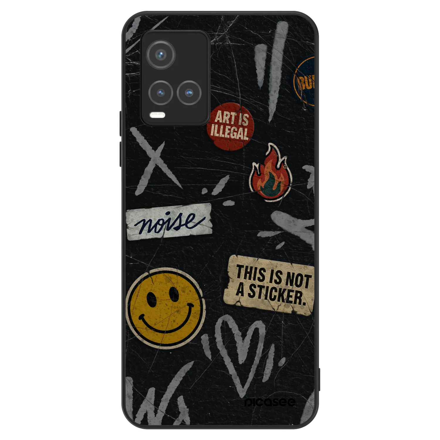 Picasee ULTIMATE CASE pentru Vivo Y33s - STICKERS x TAGS