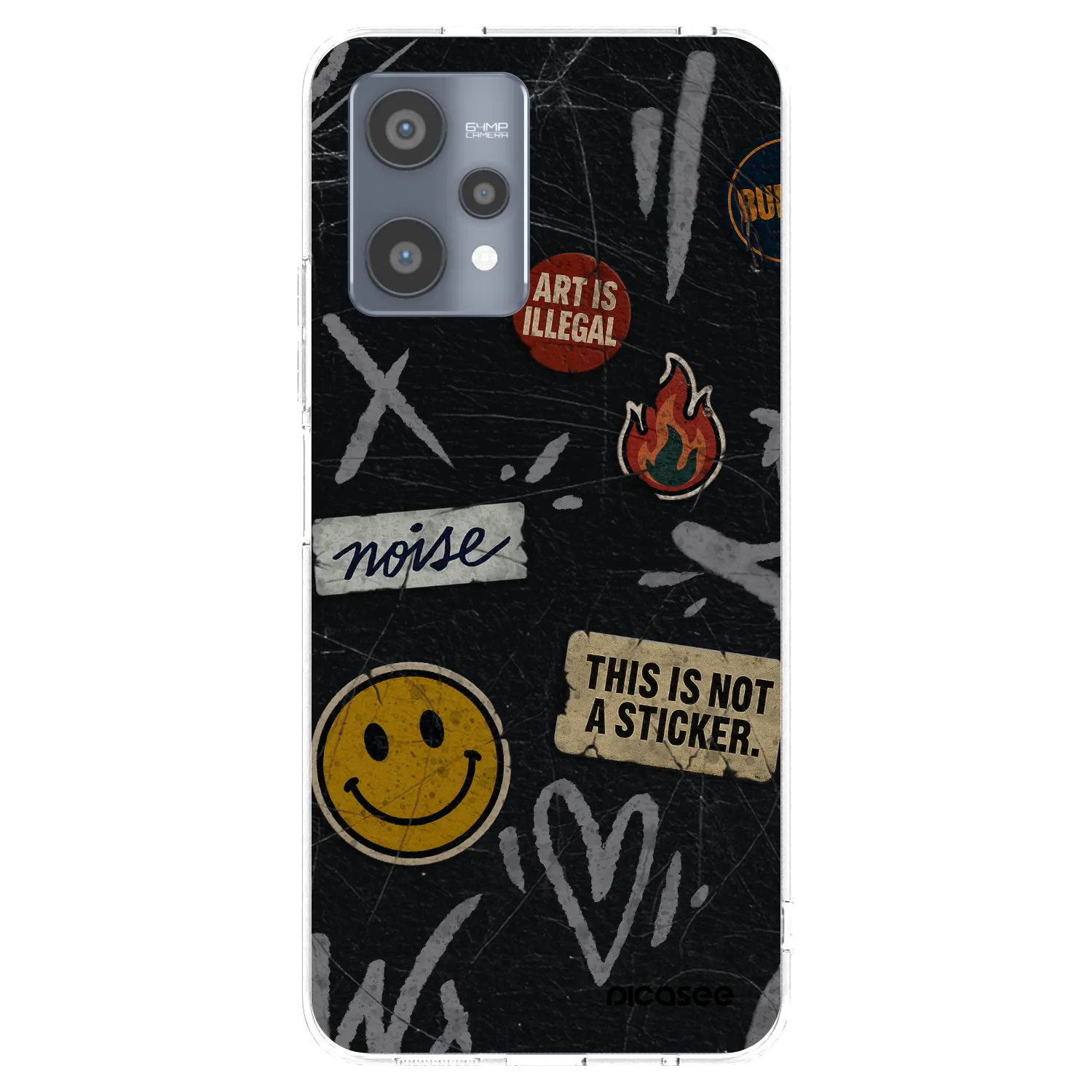Picasee husă transparentă din silicon pentru Realme 9 Pro 5G - STICKERS x TAGS