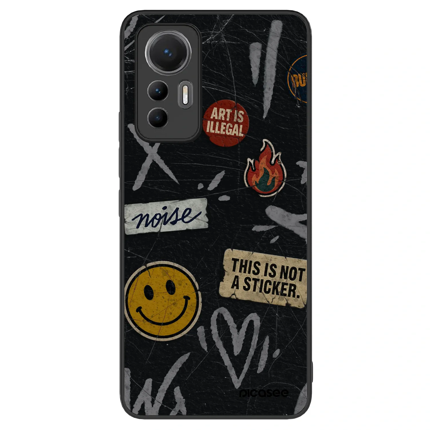 Picasee ULTIMATE CASE pentru Xiaomi 12 Lite - STICKERS x TAGS