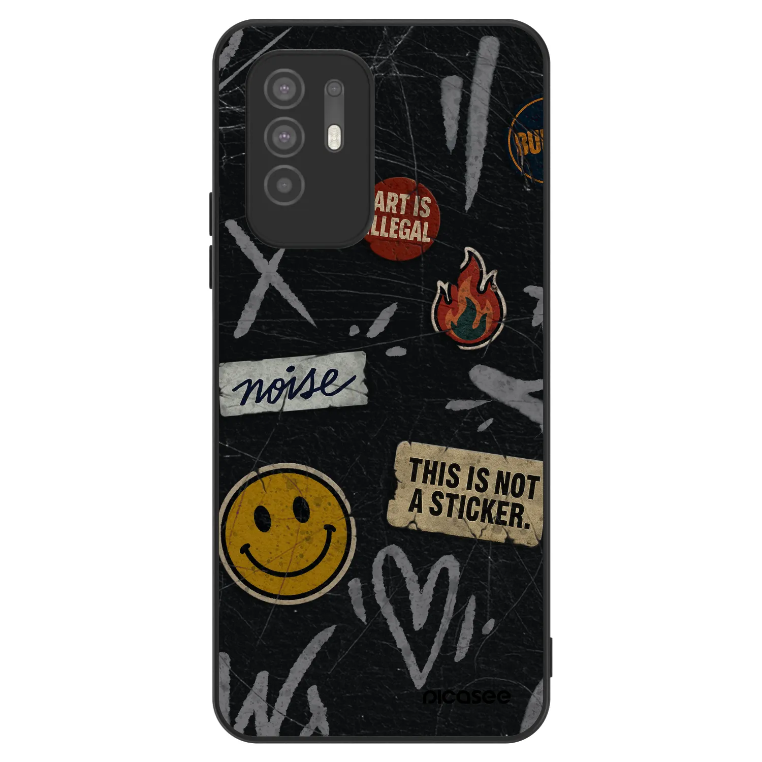 Picasee ULTIMATE CASE pentru OPPO A94 5G - STICKERS x TAGS