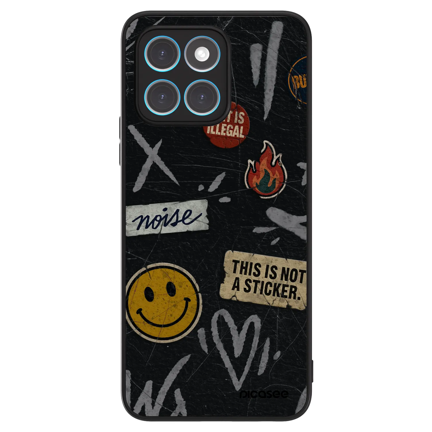 Picasee ULTIMATE CASE pentru Honor X6 - STICKERS x TAGS