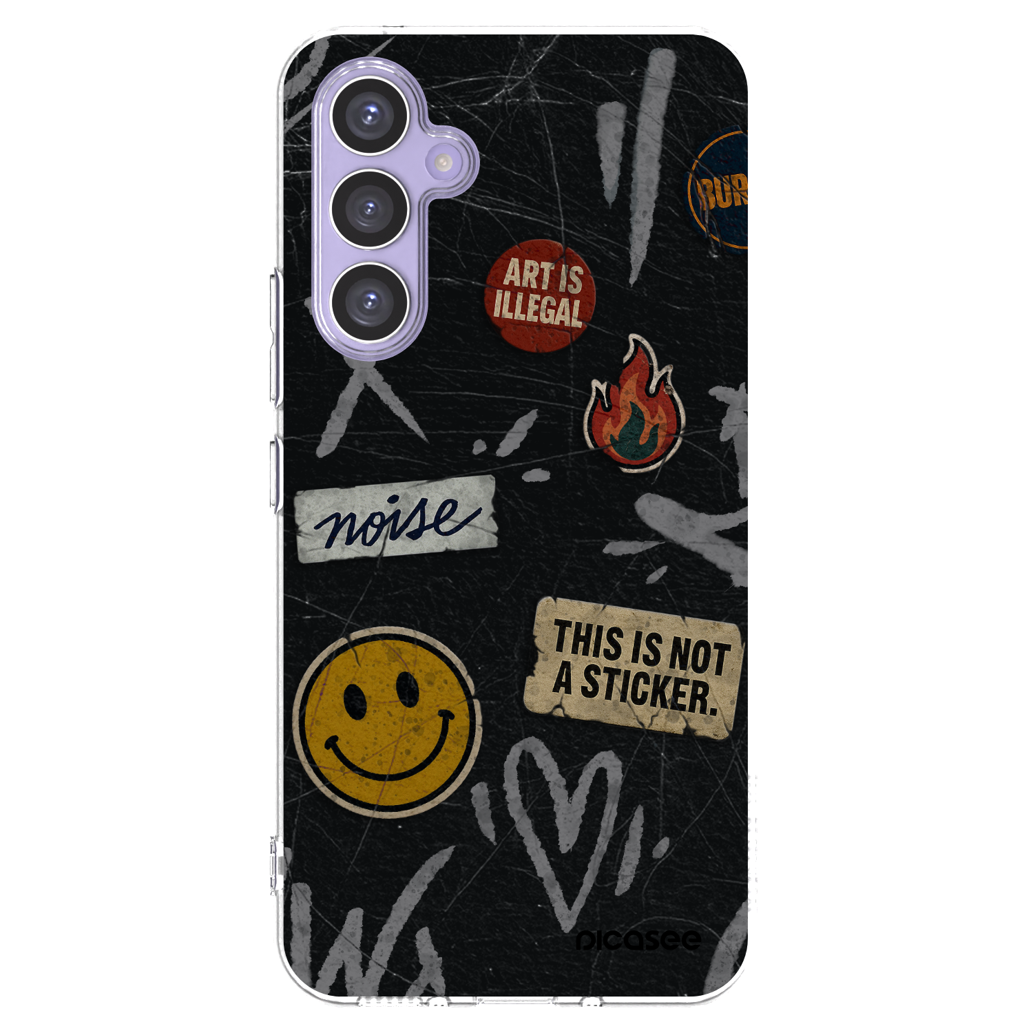 Picasee husă transparentă din silicon pentru Samsung Galaxy A54 5G A546B - STICKERS x TAGS