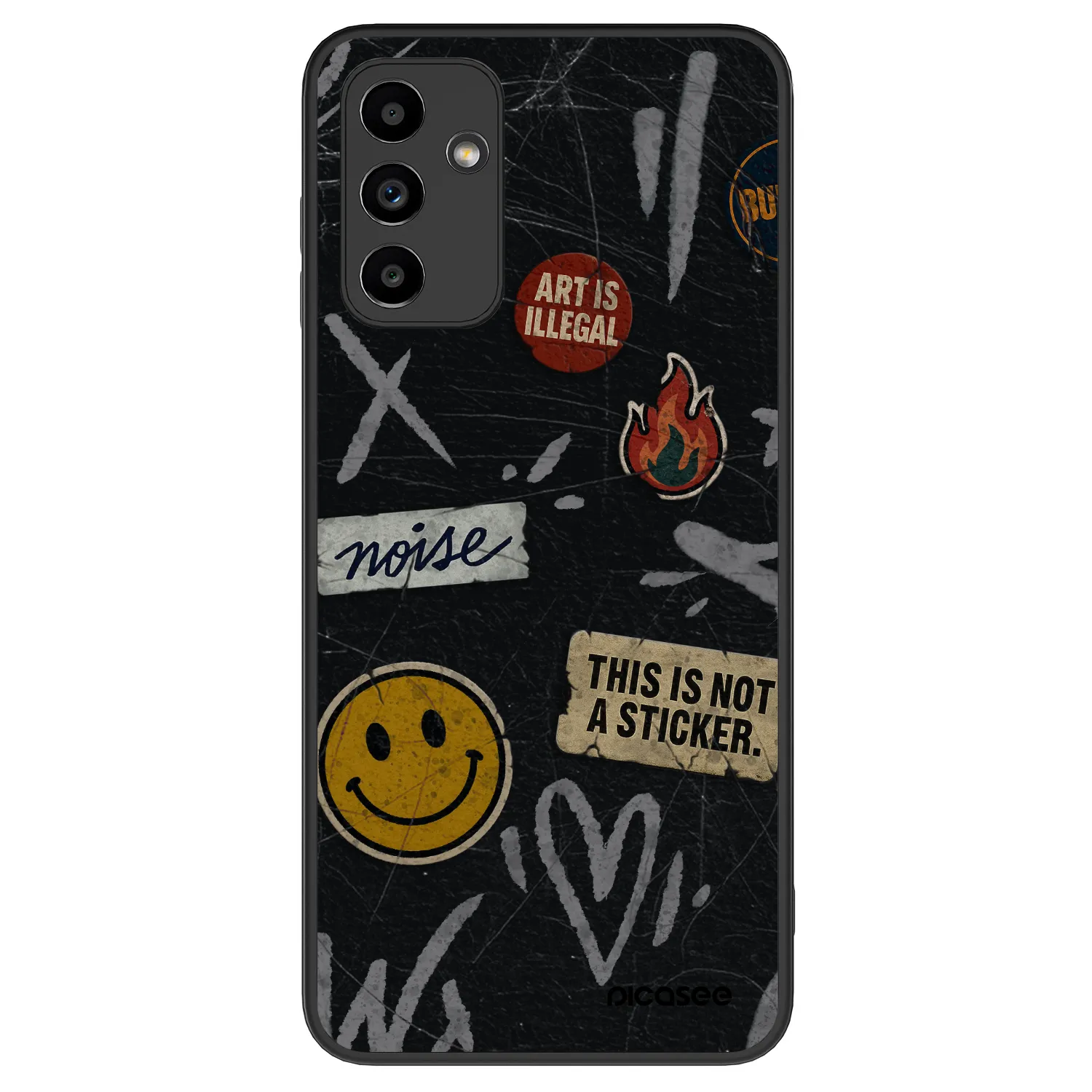 Picasee ULTIMATE CASE pentru Samsung Galaxy A04s A047F - STICKERS x TAGS