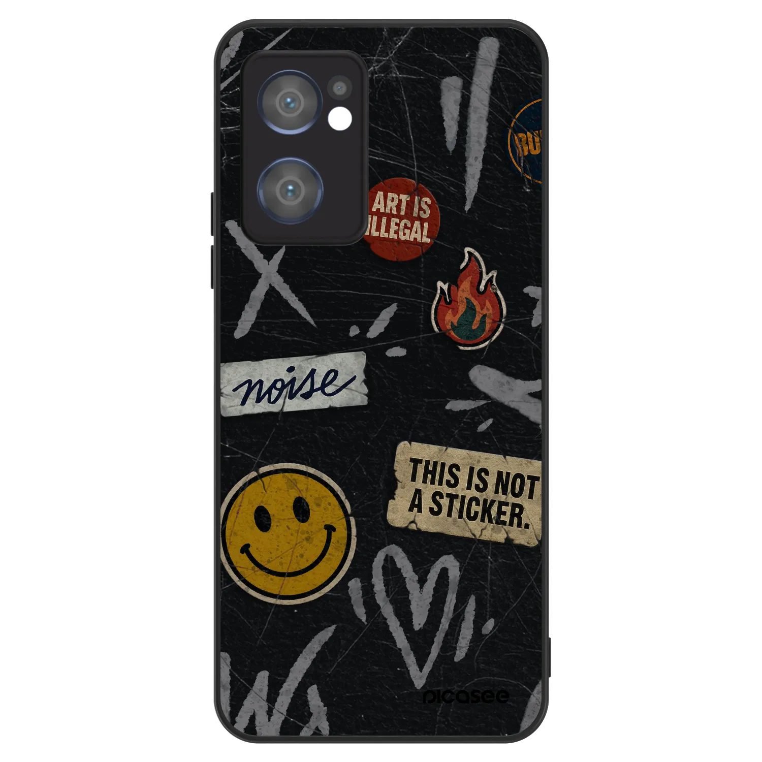 Picasee ULTIMATE CASE pentru OPPO Reno 7 5G - STICKERS x TAGS