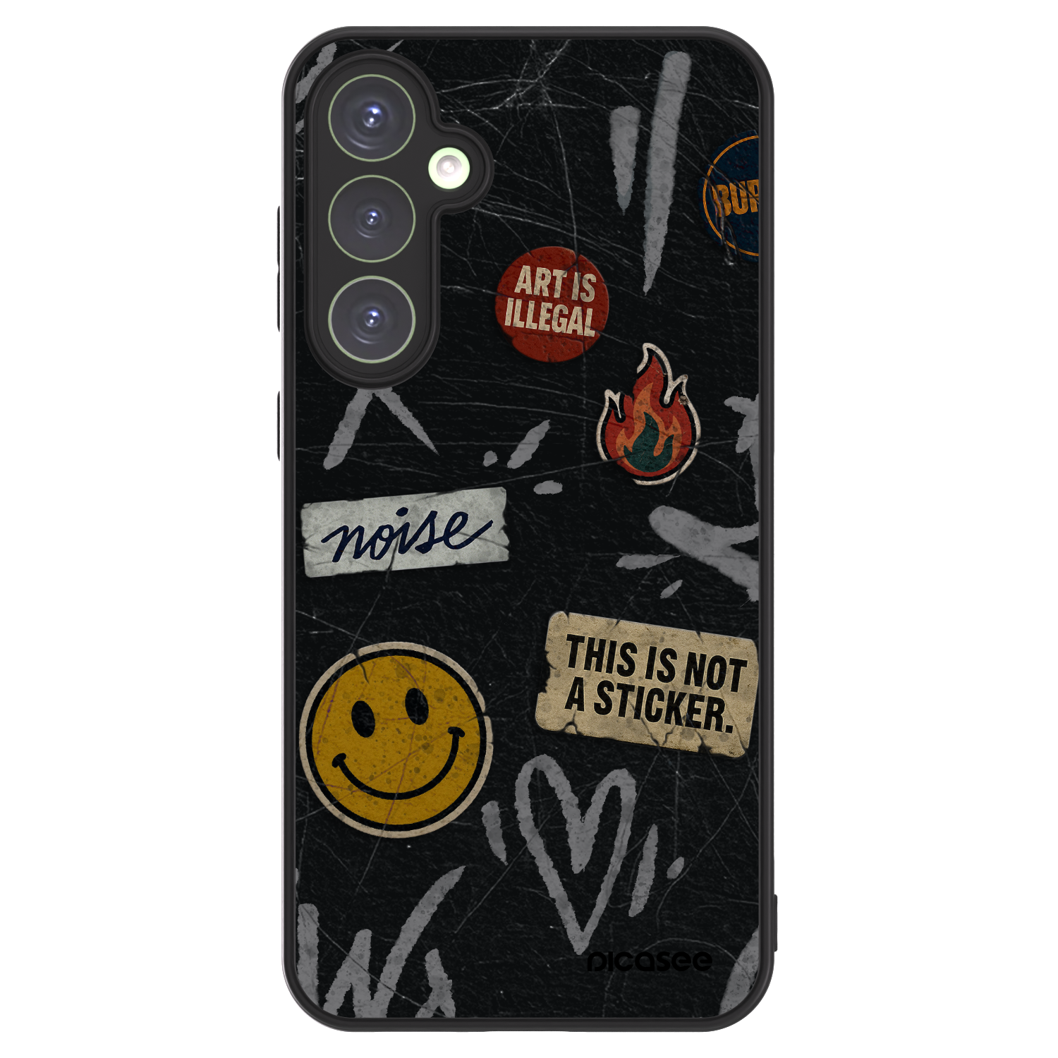 Picasee ULTIMATE CASE pentru Samsung Galaxy S23 FE S711B - STICKERS x TAGS