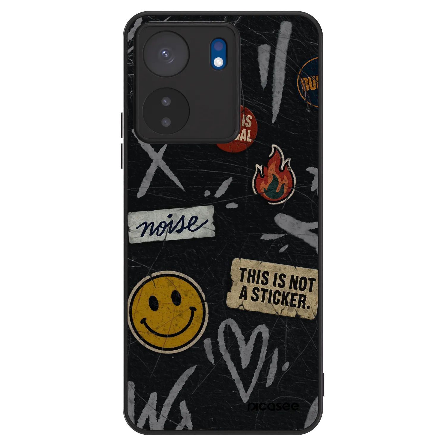 Picasee ULTIMATE CASE pentru Xiaomi Redmi 13C 4G - STICKERS x TAGS