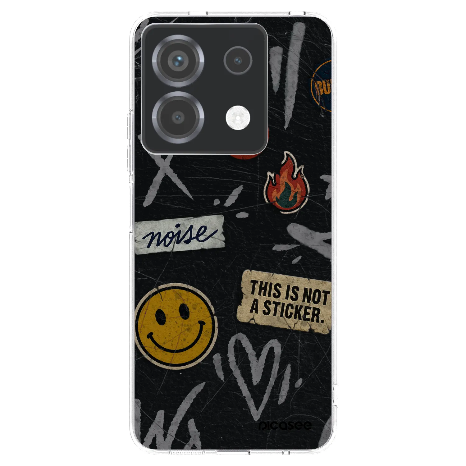 Picasee husă transparentă din silicon pentru Xiaomi Poco X6 - STICKERS x TAGS