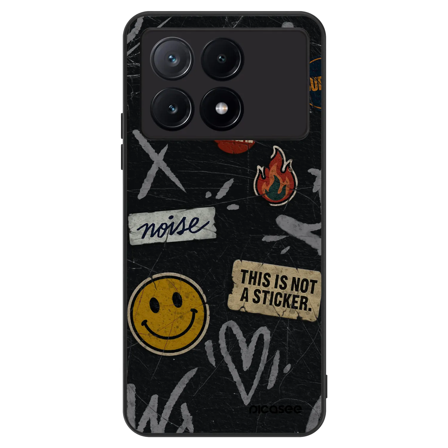 Picasee ULTIMATE CASE pentru Xiaomi Poco X6 Pro - STICKERS x TAGS