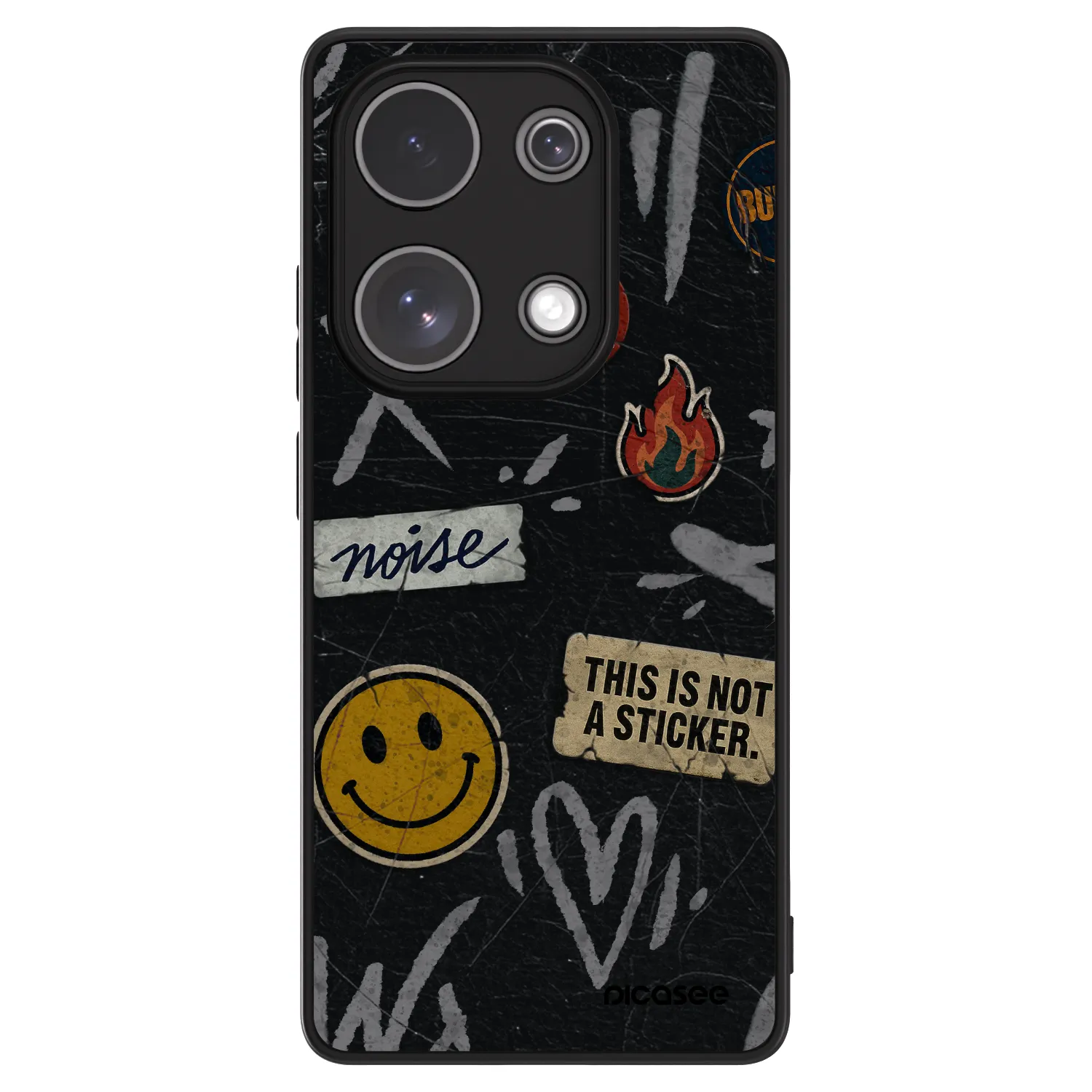 Picasee ULTIMATE CASE pentru Xiaomi Redmi Note 13 Pro 4G - STICKERS x TAGS