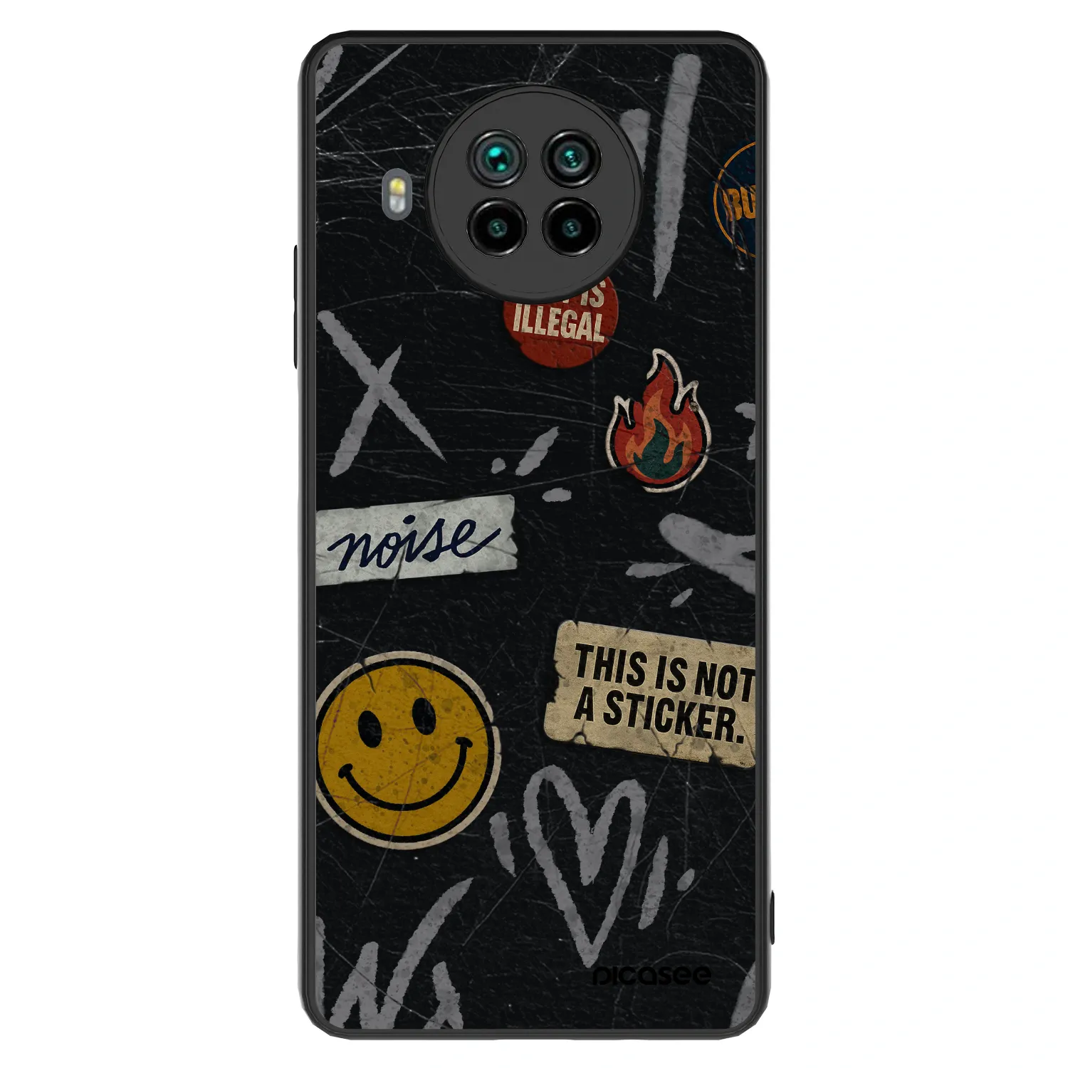 Picasee ULTIMATE CASE pentru Xiaomi Mi 10T Lite - STICKERS x TAGS