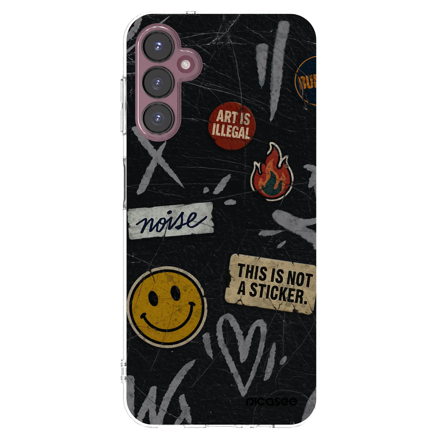 Picasee husă transparentă din silicon pentru Samsung Galaxy A05s A057G - STICKERS x TAGS