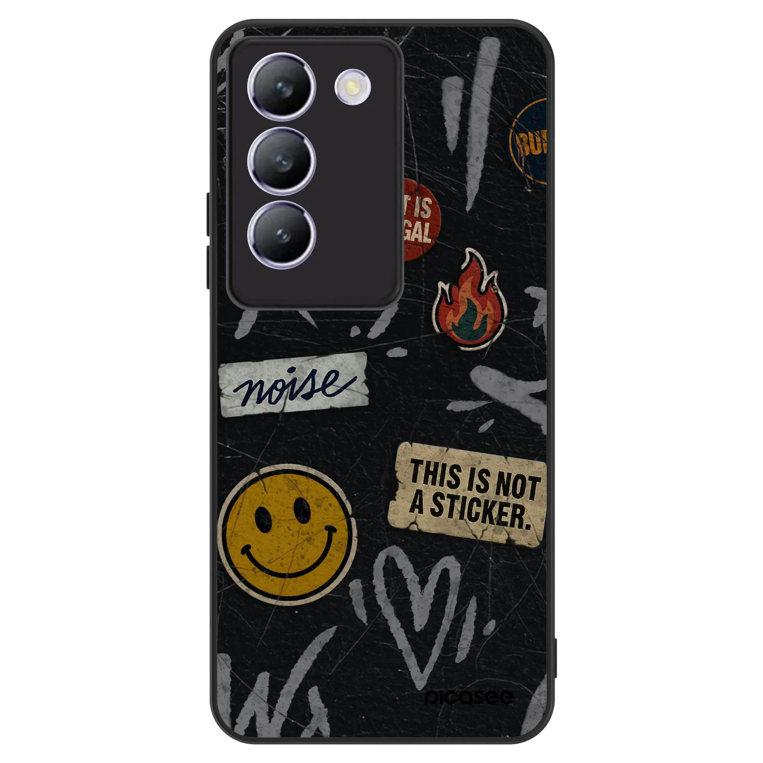 Picasee ULTIMATE CASE pentru Vivo V40 SE 5G - STICKERS x TAGS