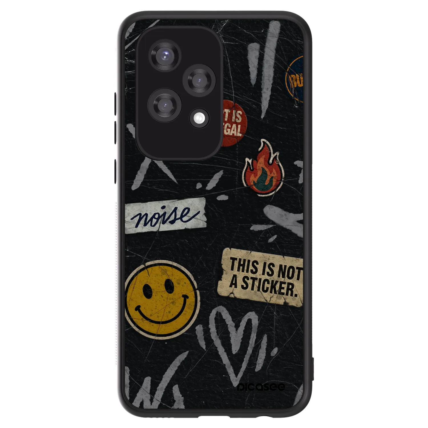 Picasee ULTIMATE CASE pentru Honor 200 Lite - STICKERS x TAGS