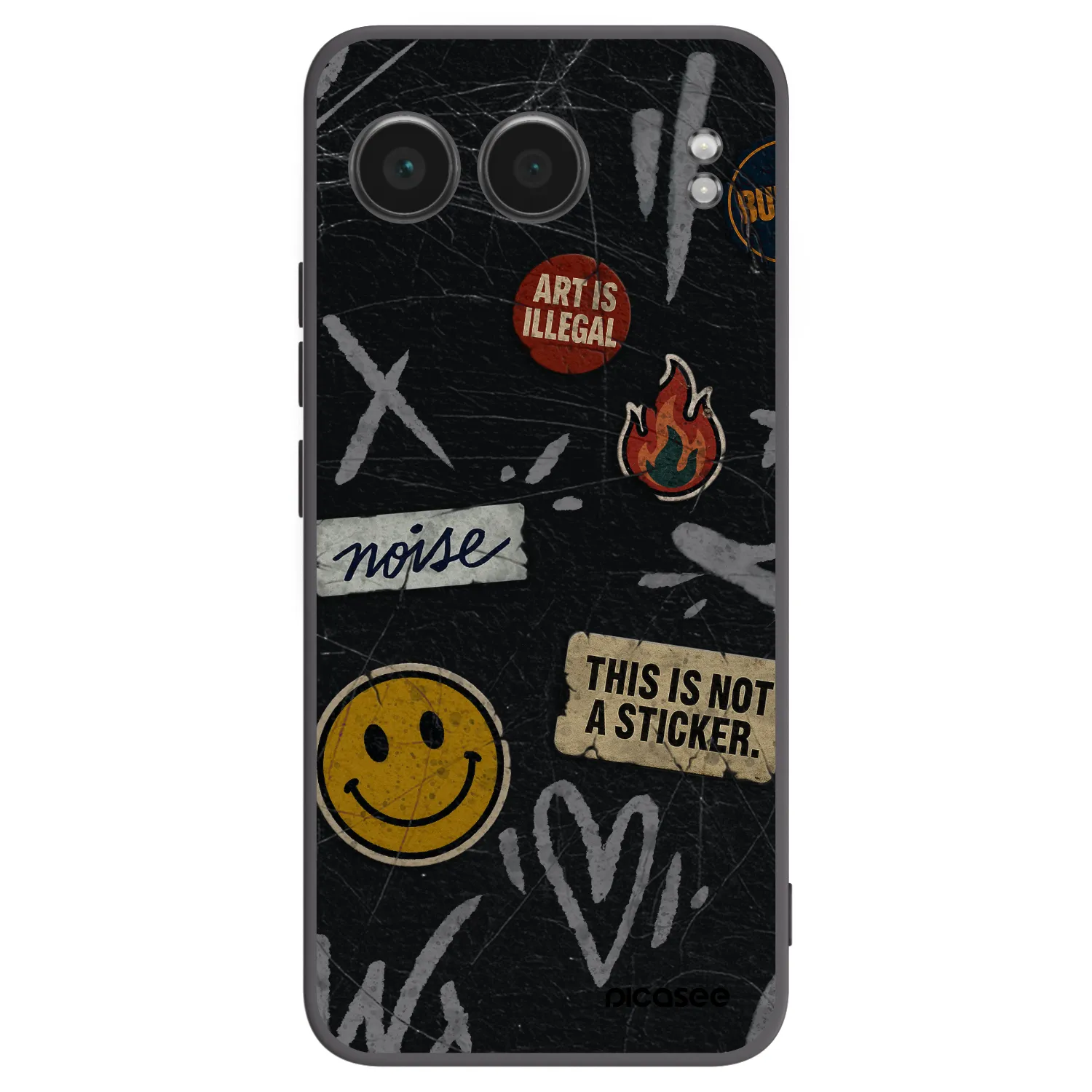 Picasee husă neagră din silicon pentru OnePlus Nord 4 - STICKERS x TAGS