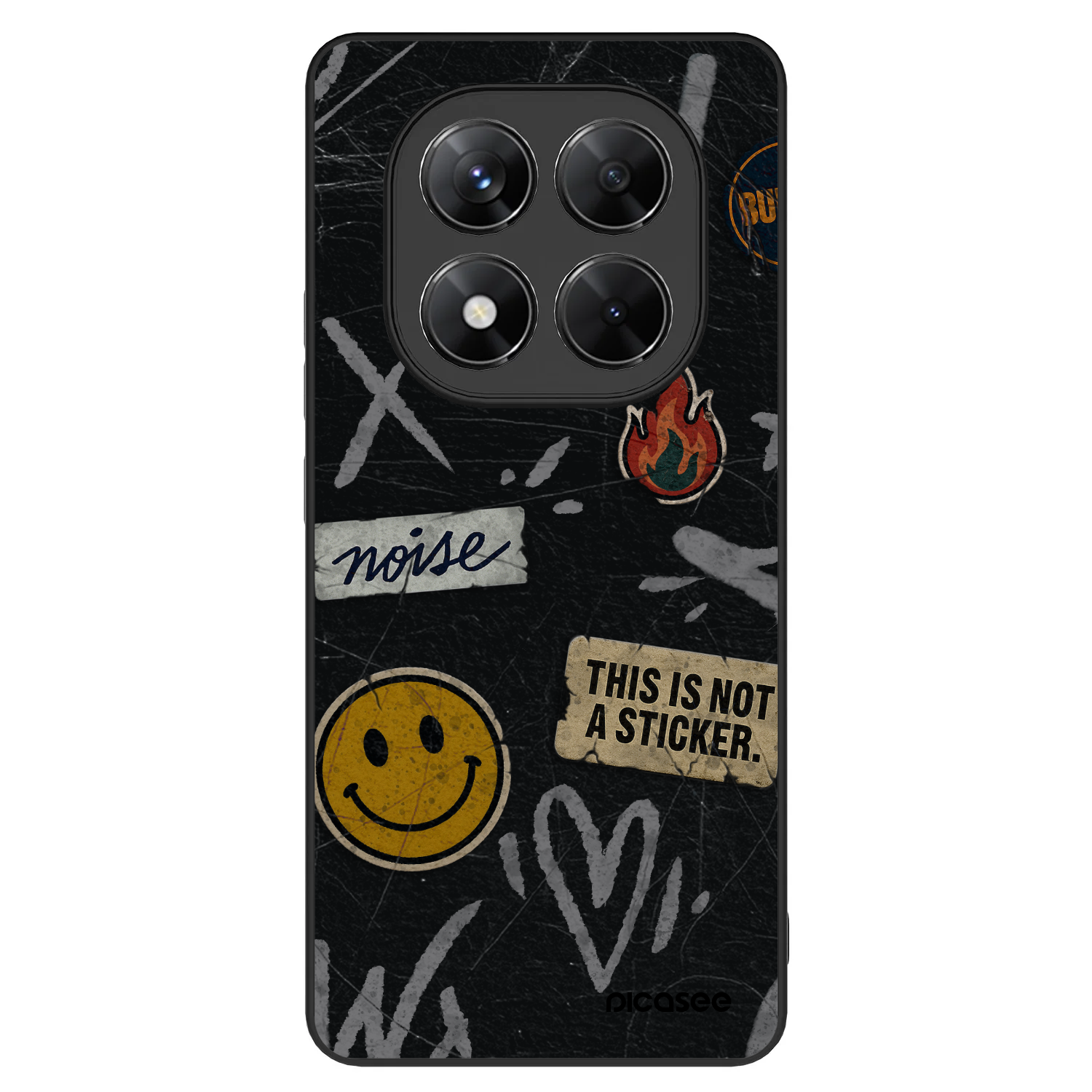Picasee ULTIMATE CASE pentru Xiaomi Redmi Note 14 Pro 5G - STICKERS x TAGS