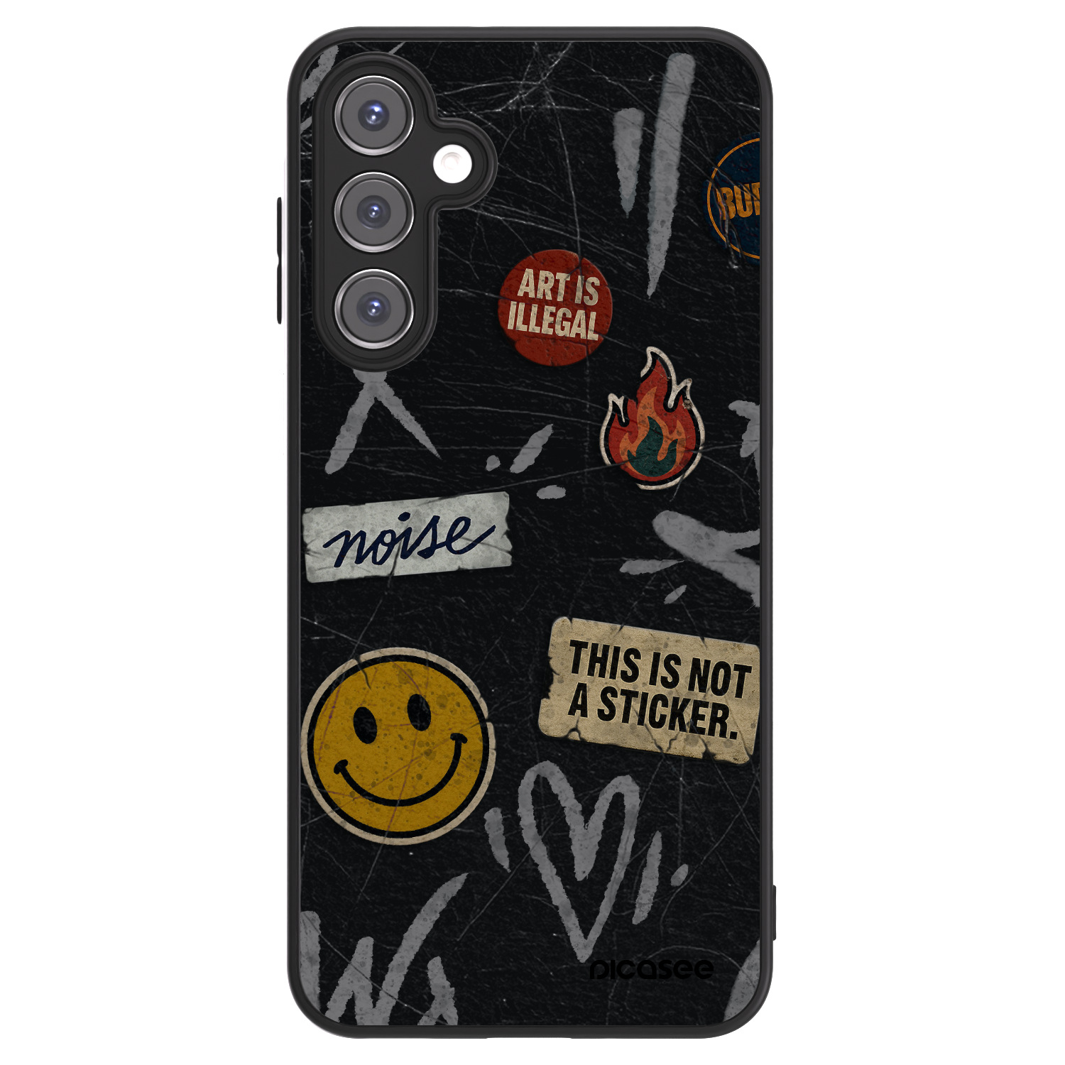 Picasee ULTIMATE CASE pentru Samsung Galaxy A16 5G - STICKERS x TAGS