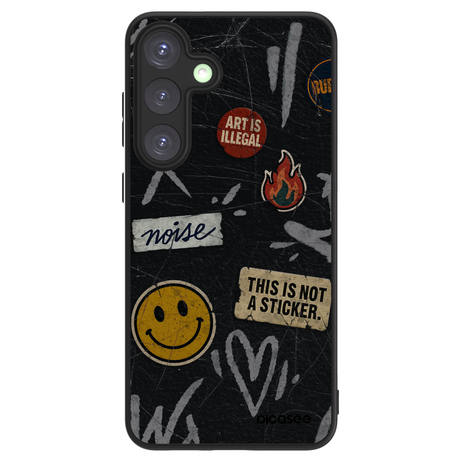 Picasee ULTIMATE CASE pentru Samsung Galaxy S25+ 5G - STICKERS x TAGS