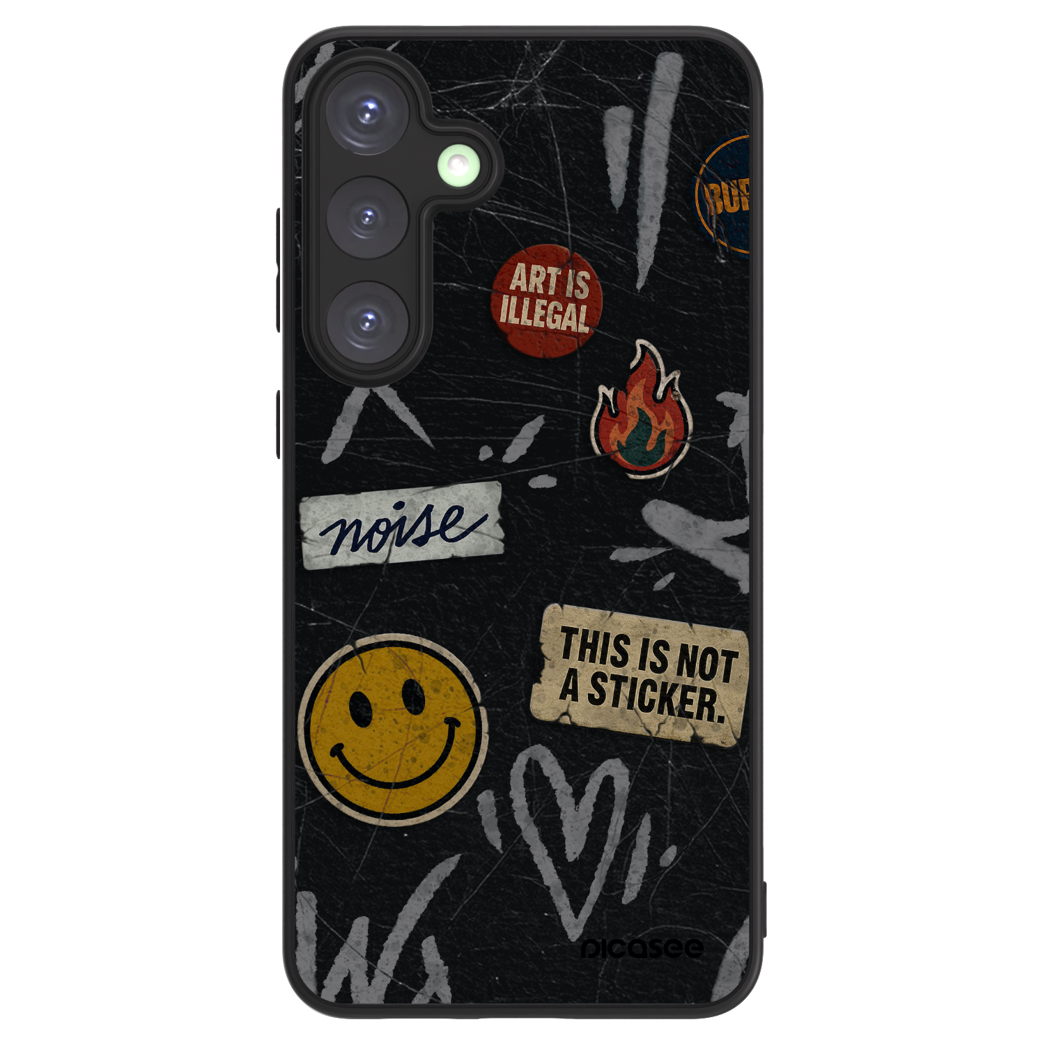 Picasee ULTIMATE CASE PowerShare pentru Samsung Galaxy S25+ 5G - STICKERS x TAGS
