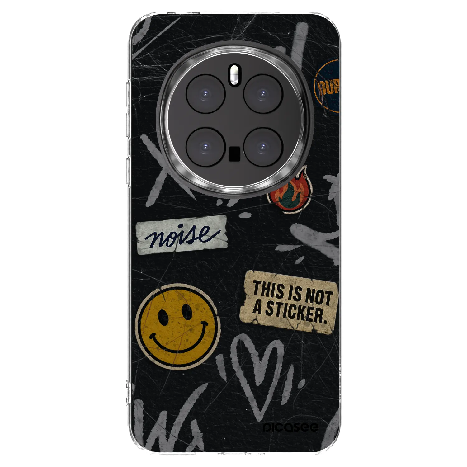 Picasee husă transparentă din silicon pentru Honor Magic7 Pro 5G - STICKERS x TAGS