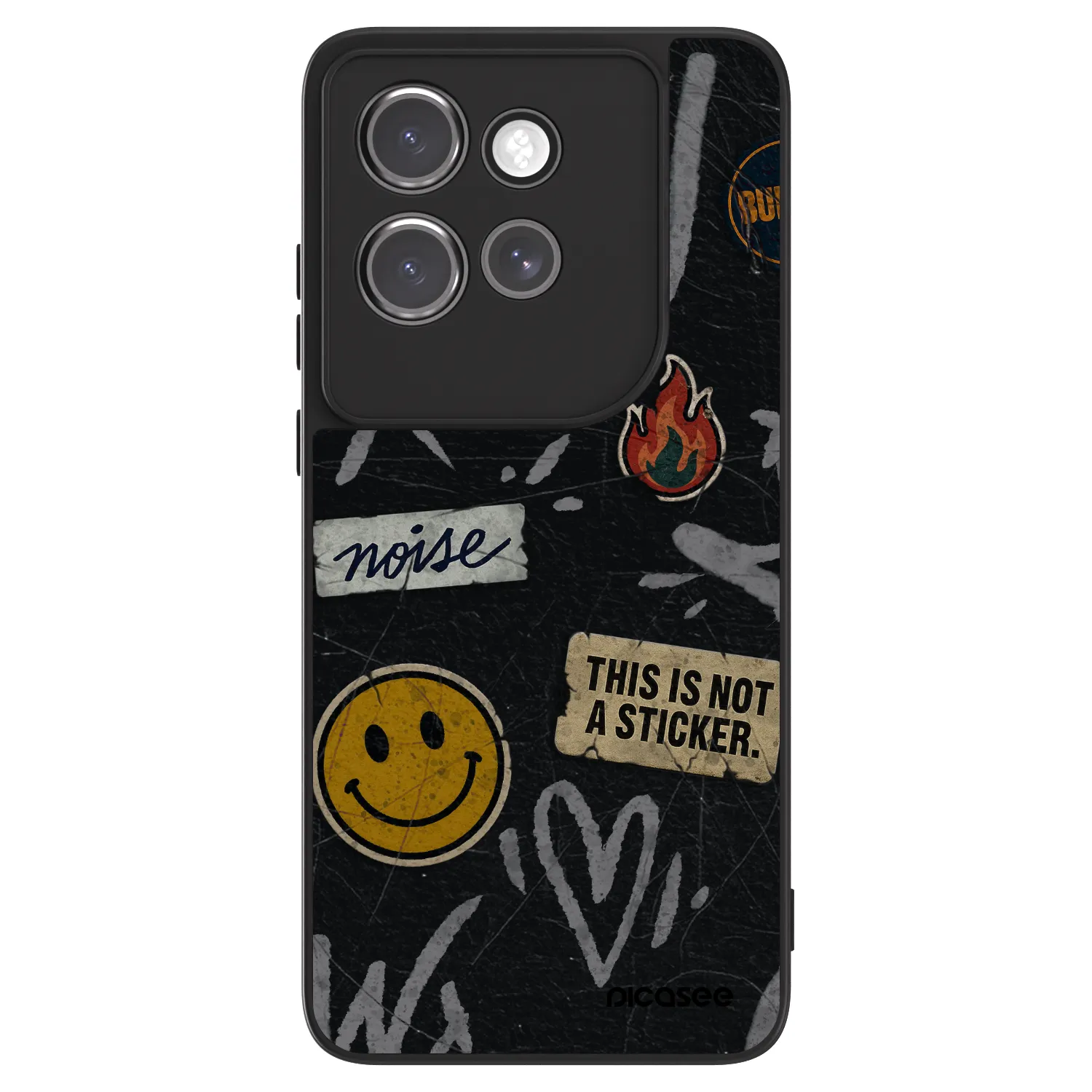 Picasee ULTIMATE CASE pentru Motorola Edge 50 Neo - STICKERS x TAGS
