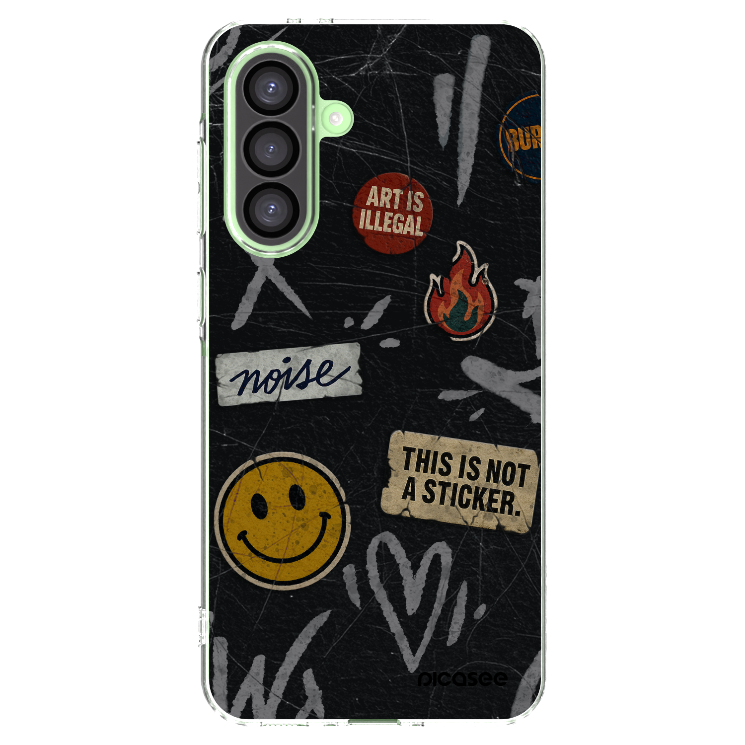 Picasee husă transparentă din silicon pentru Samsung Galaxy A26 5G A266B - STICKERS x TAGS
