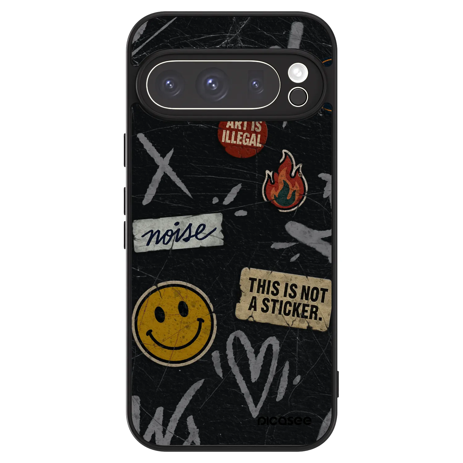 Picasee ULTIMATE CASE pentru Google Pixel 9 Pro - STICKERS x TAGS