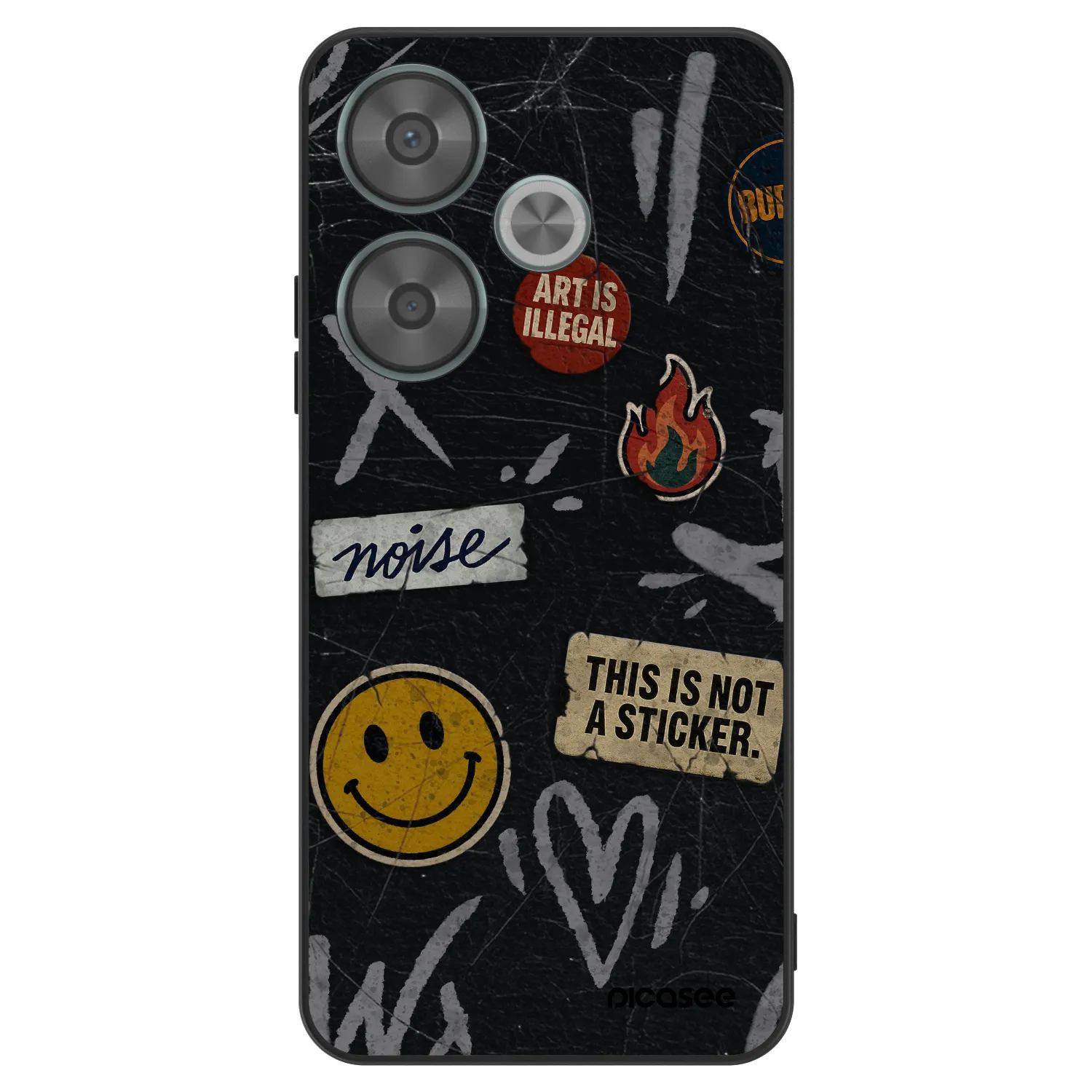 Picasee ULTIMATE CASE pentru Xiaomi Poco F6 - STICKERS x TAGS