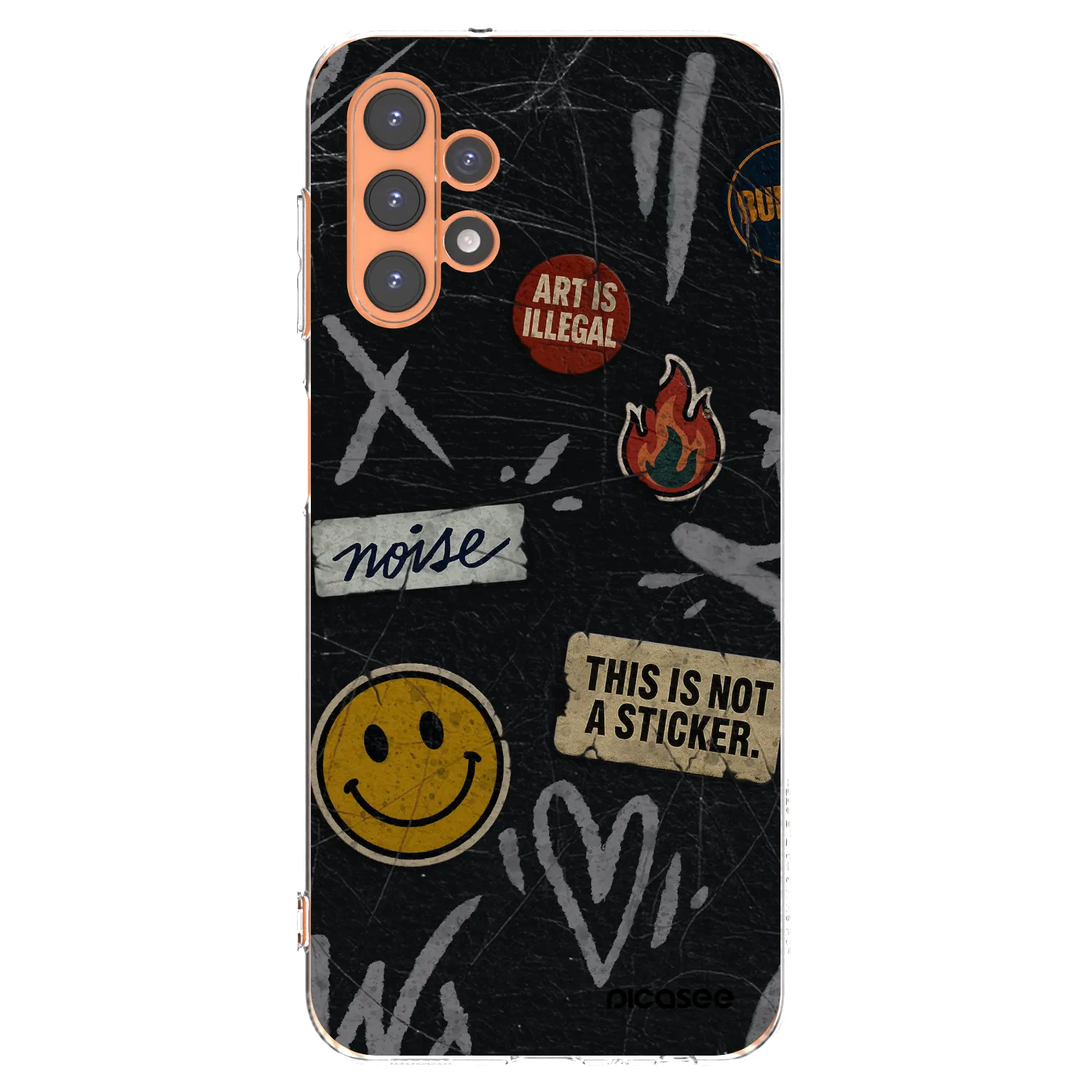 Picasee husă transparentă din silicon pentru Samsung Galaxy A13 5G - STICKERS x TAGS