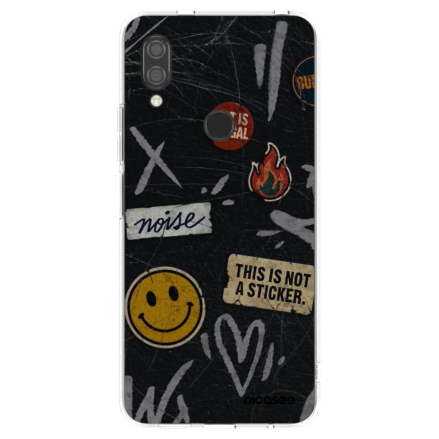 Picasee husă transparentă din silicon pentru Xiaomi Redmi 7 - STICKERS x TAGS