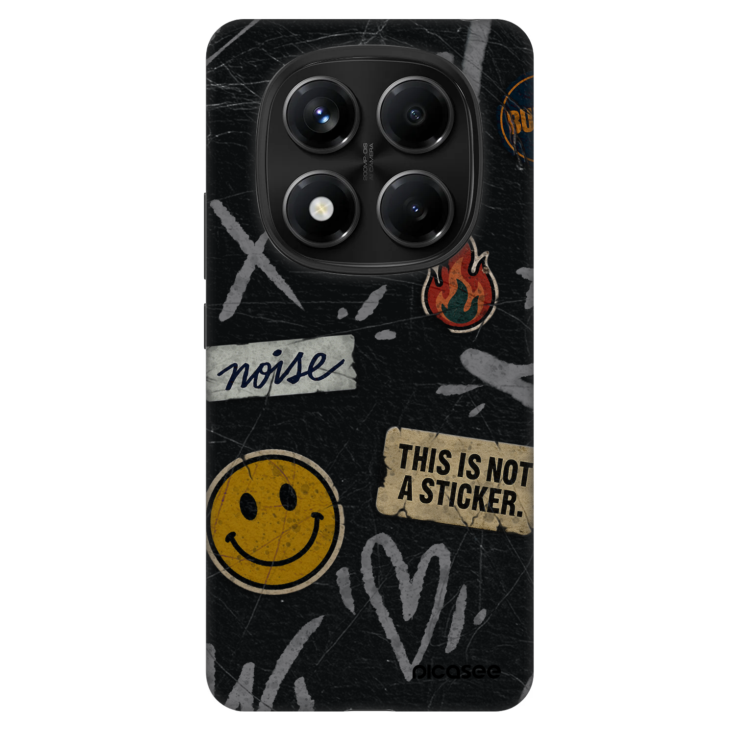 Picasee Fashion Case pentru Xiaomi Redmi Note 14 Pro 5G - STICKERS x TAGS