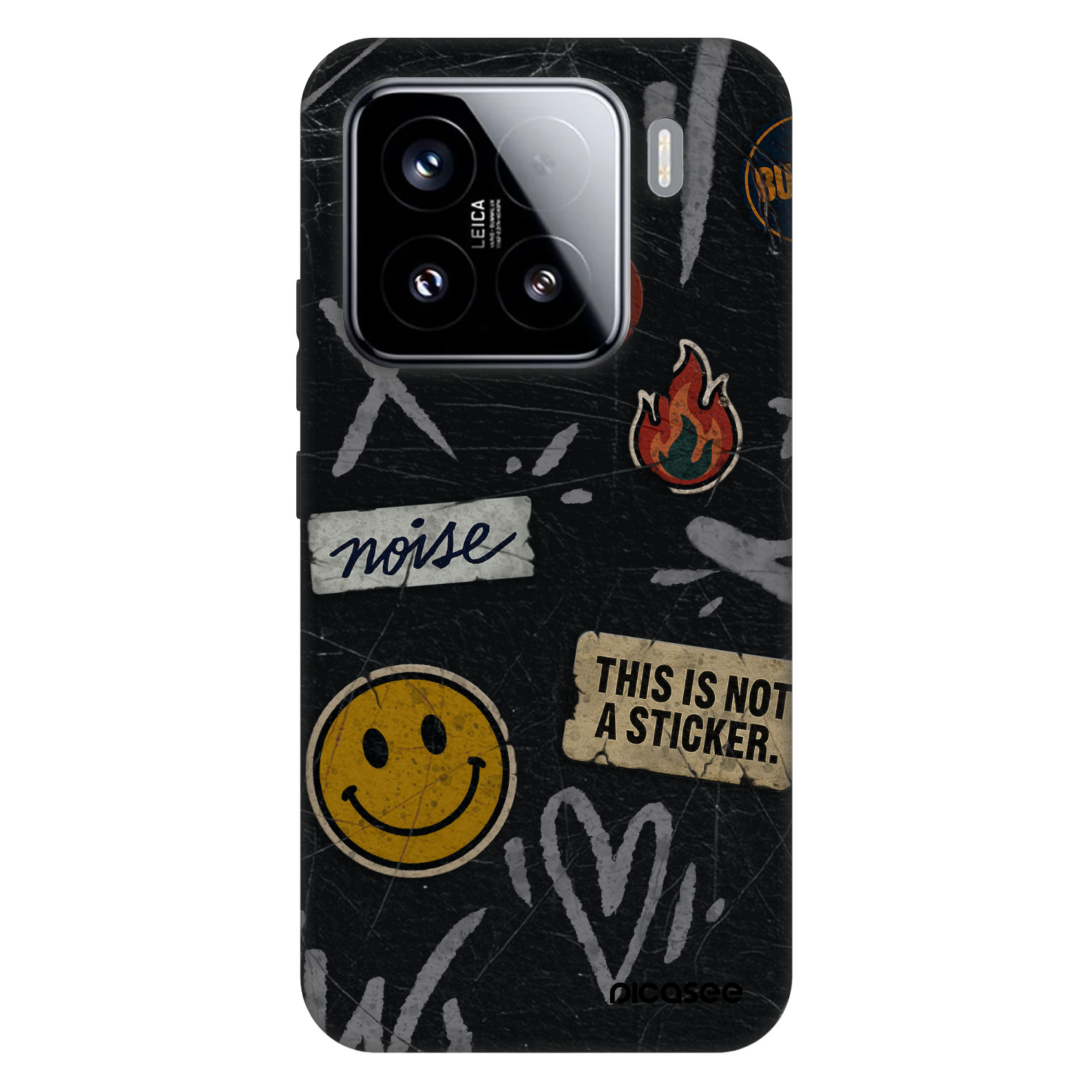 Picasee Fashion Case pentru Xiaomi 15 - STICKERS x TAGS