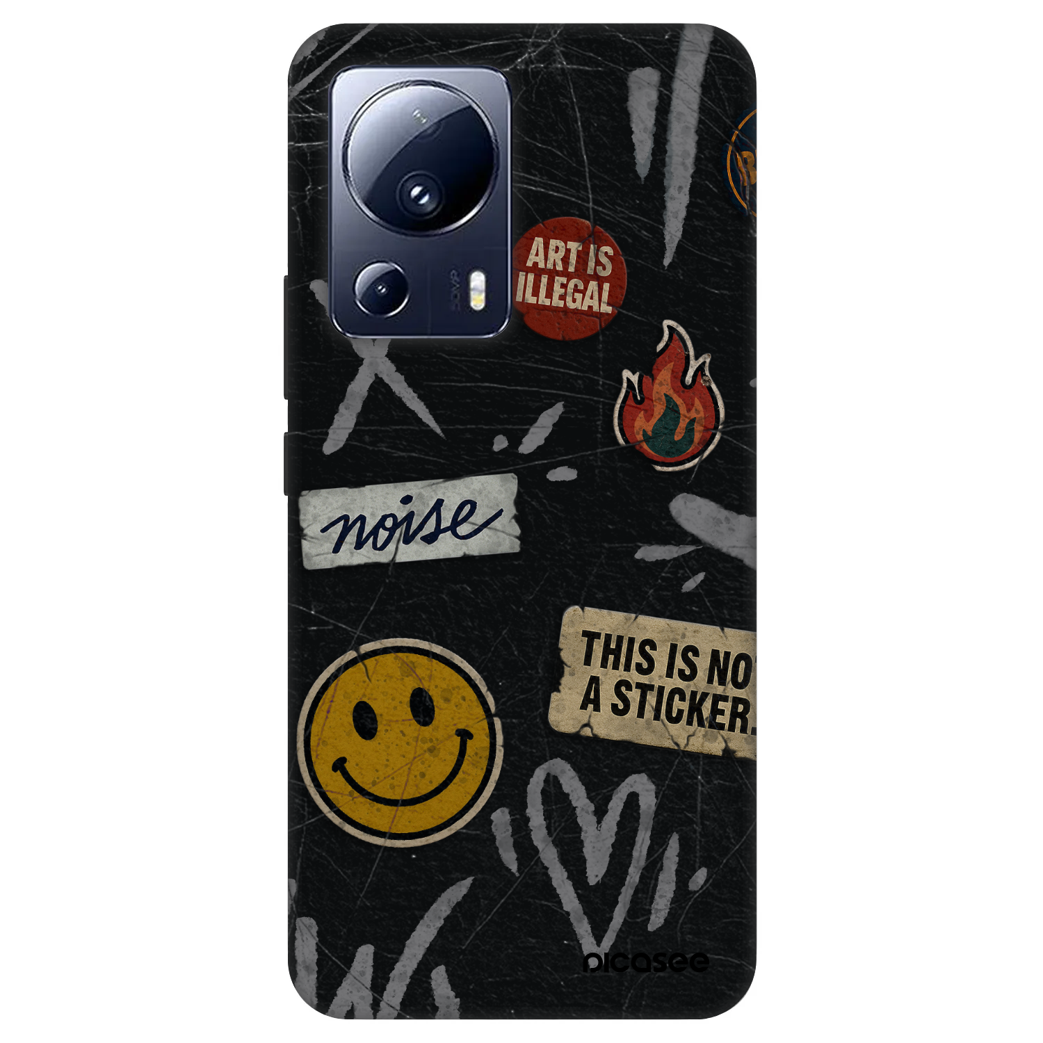 Picasee Fashion Case pentru Xiaomi 13 Lite - STICKERS x TAGS