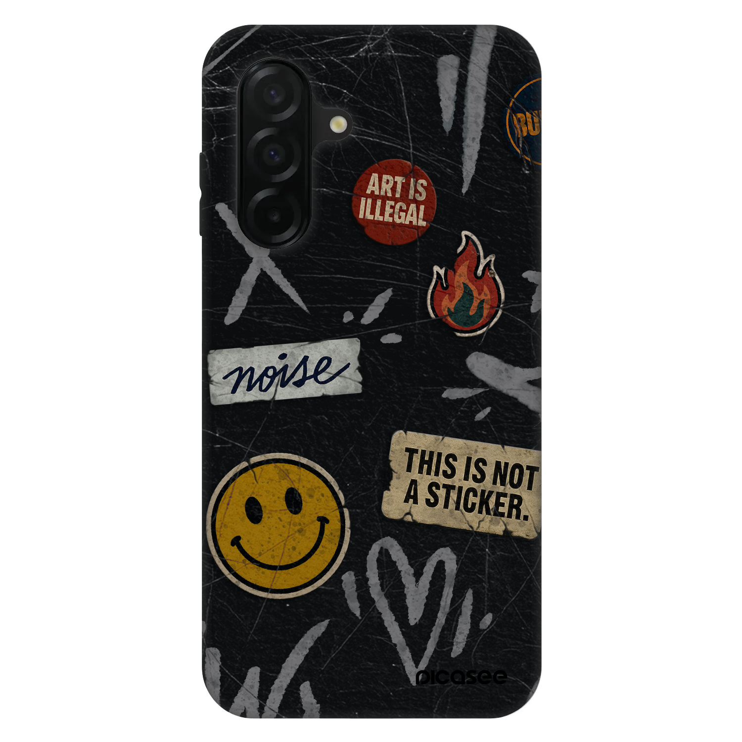 Picasee Fashion Case pentru Samsung Galaxy A26 5G A266B - STICKERS x TAGS