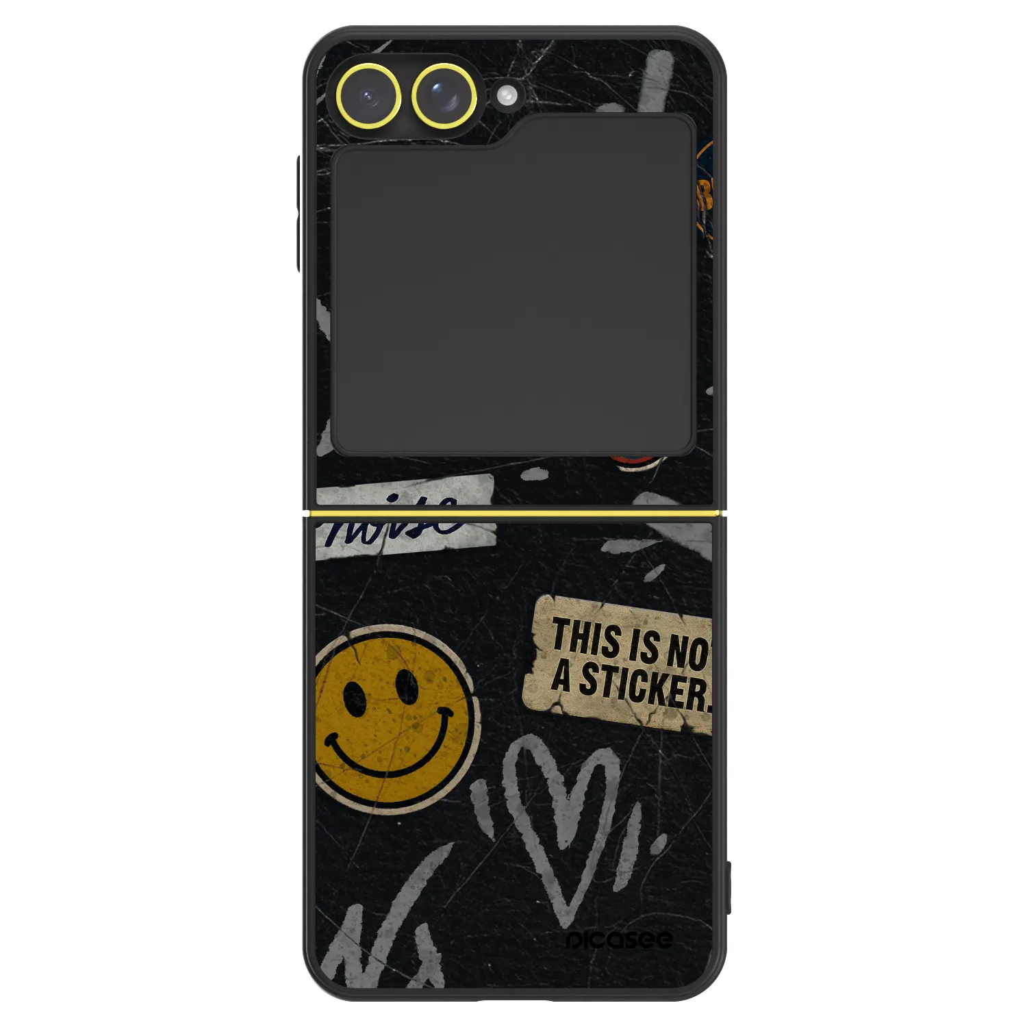 Picasee ULTIMATE CASE pentru Samsung Galaxy Z Flip7 FE 5G - STICKERS x TAGS