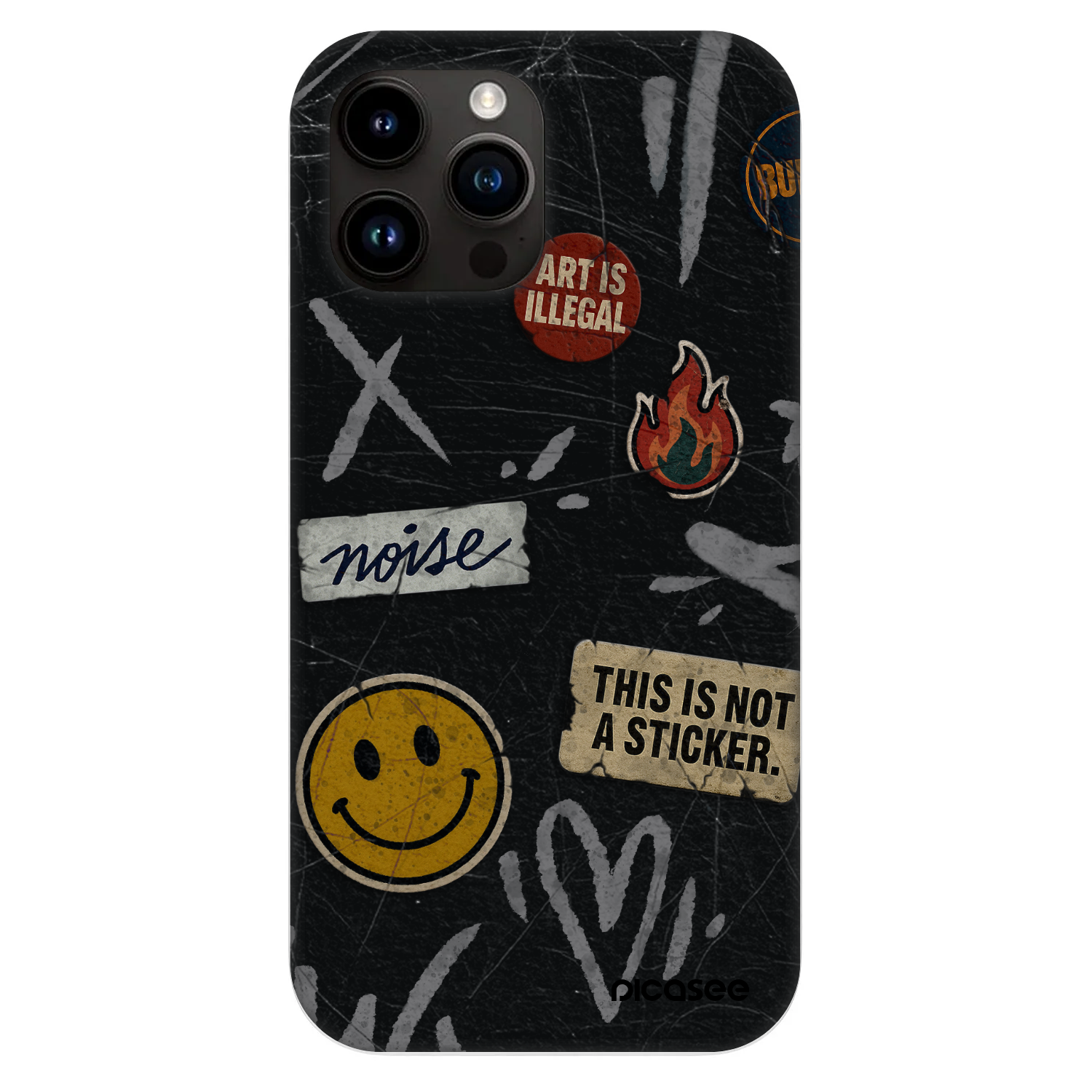 Picasee Fashion Case MagSafe pentru Apple iPhone 13 Pro Max - STICKERS x TAGS