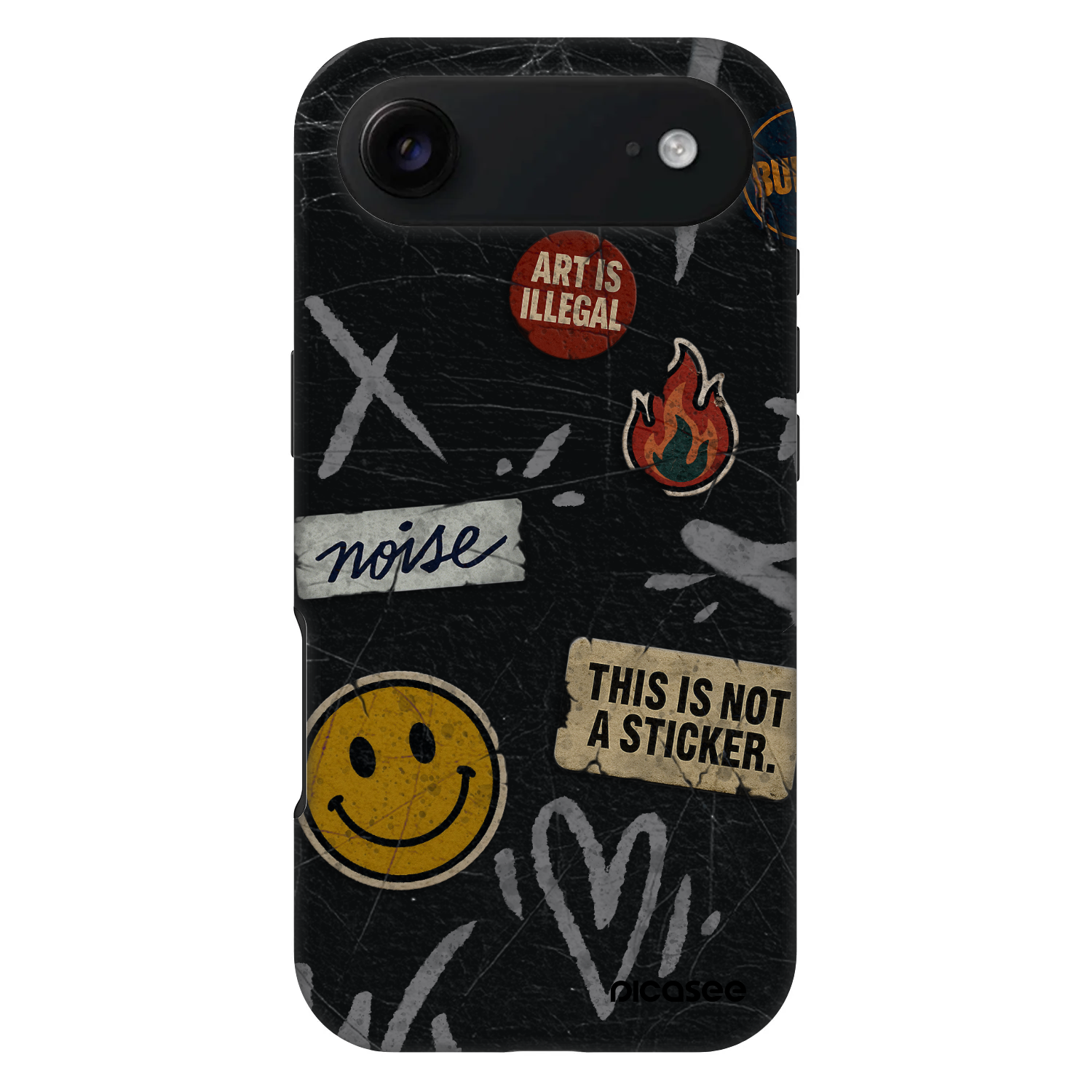 Picasee Fashion Case MagSafe pentru Apple iPhone Air - STICKERS x TAGS