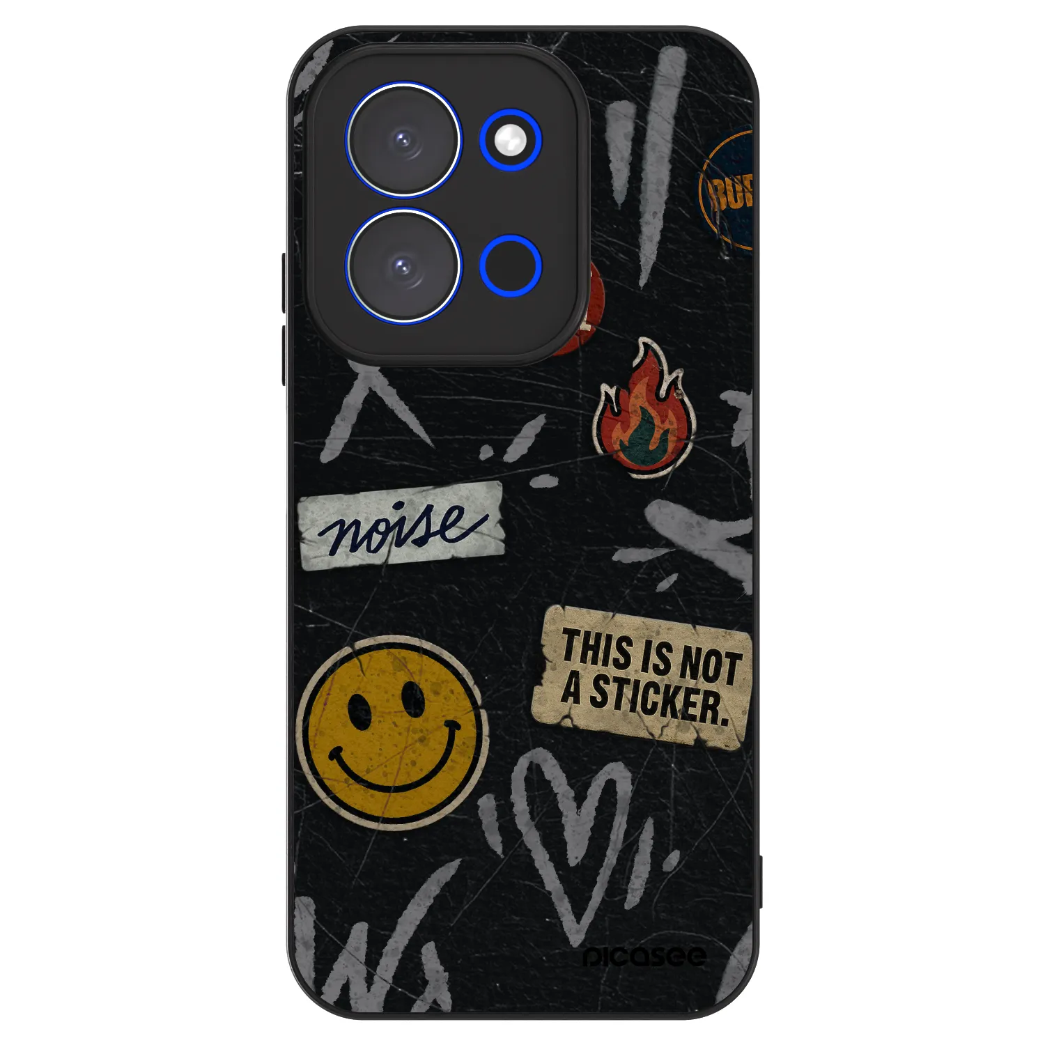 Picasee ULTIMATE CASE pentru Xiaomi Redmi 15C 4G - STICKERS x TAGS