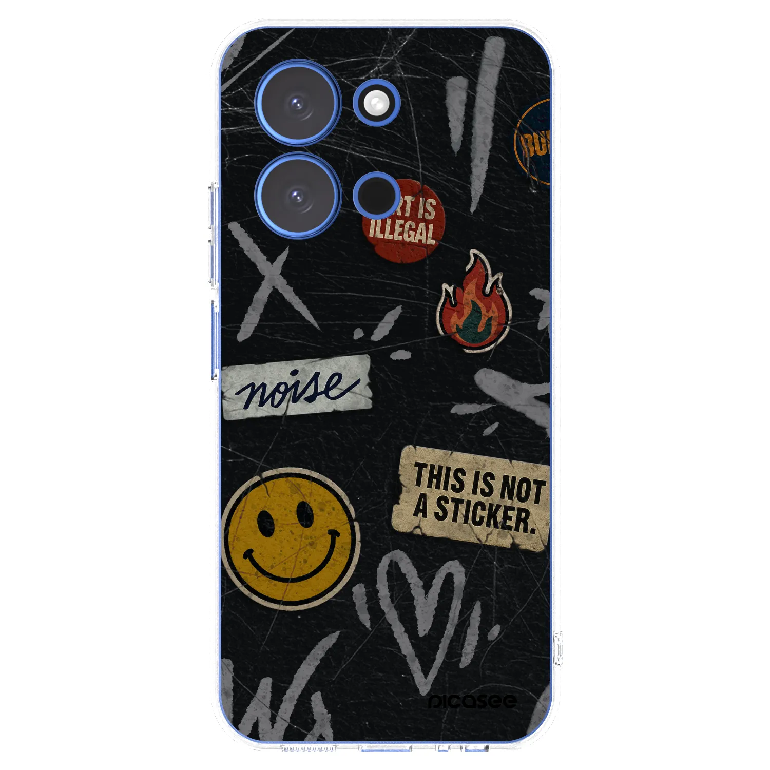 Picasee husă transparentă din silicon pentru Xiaomi Redmi 15C 4G - STICKERS x TAGS