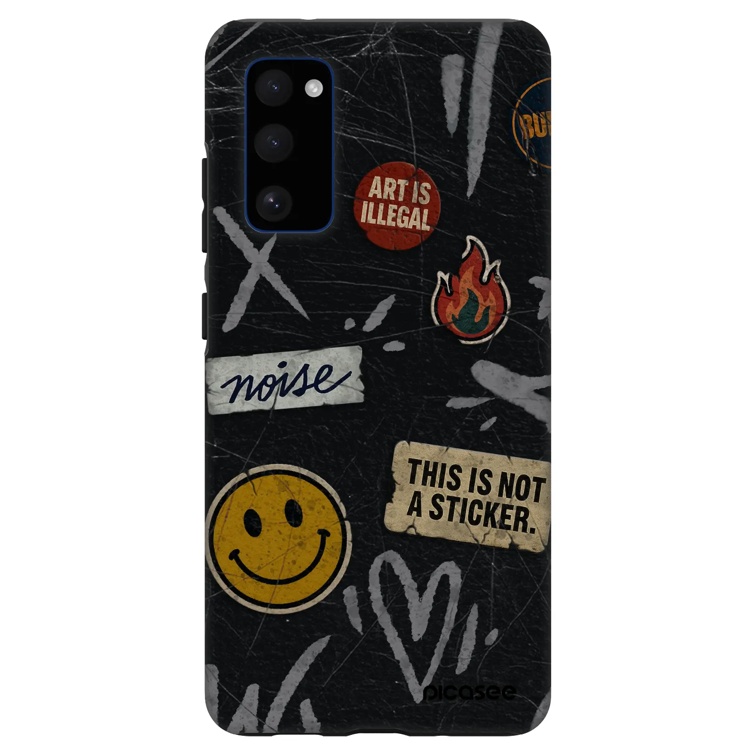 Picasee Fashion Case pentru Samsung Galaxy S20 FE - STICKERS x TAGS