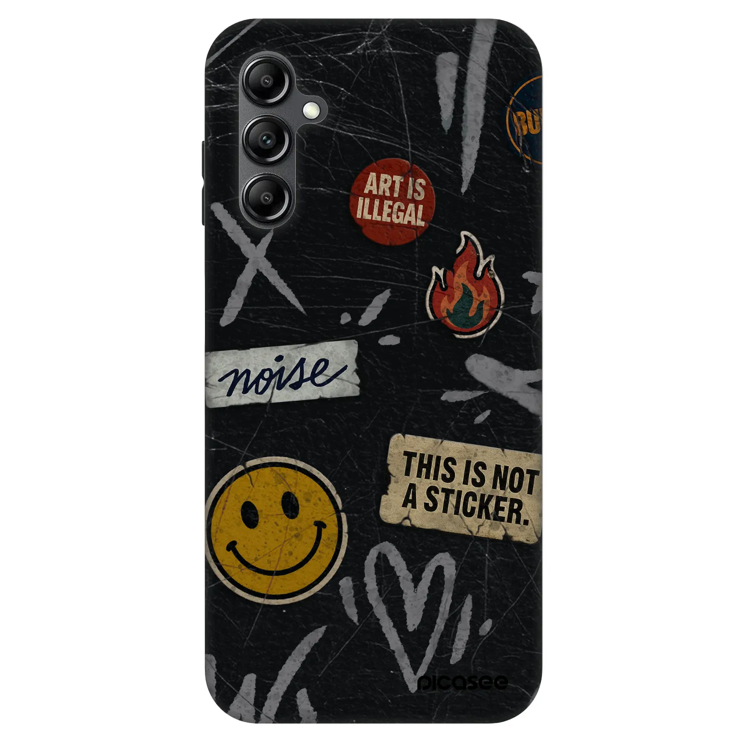 Picasee Fashion Case pentru Samsung Galaxy A16 4G - STICKERS x TAGS