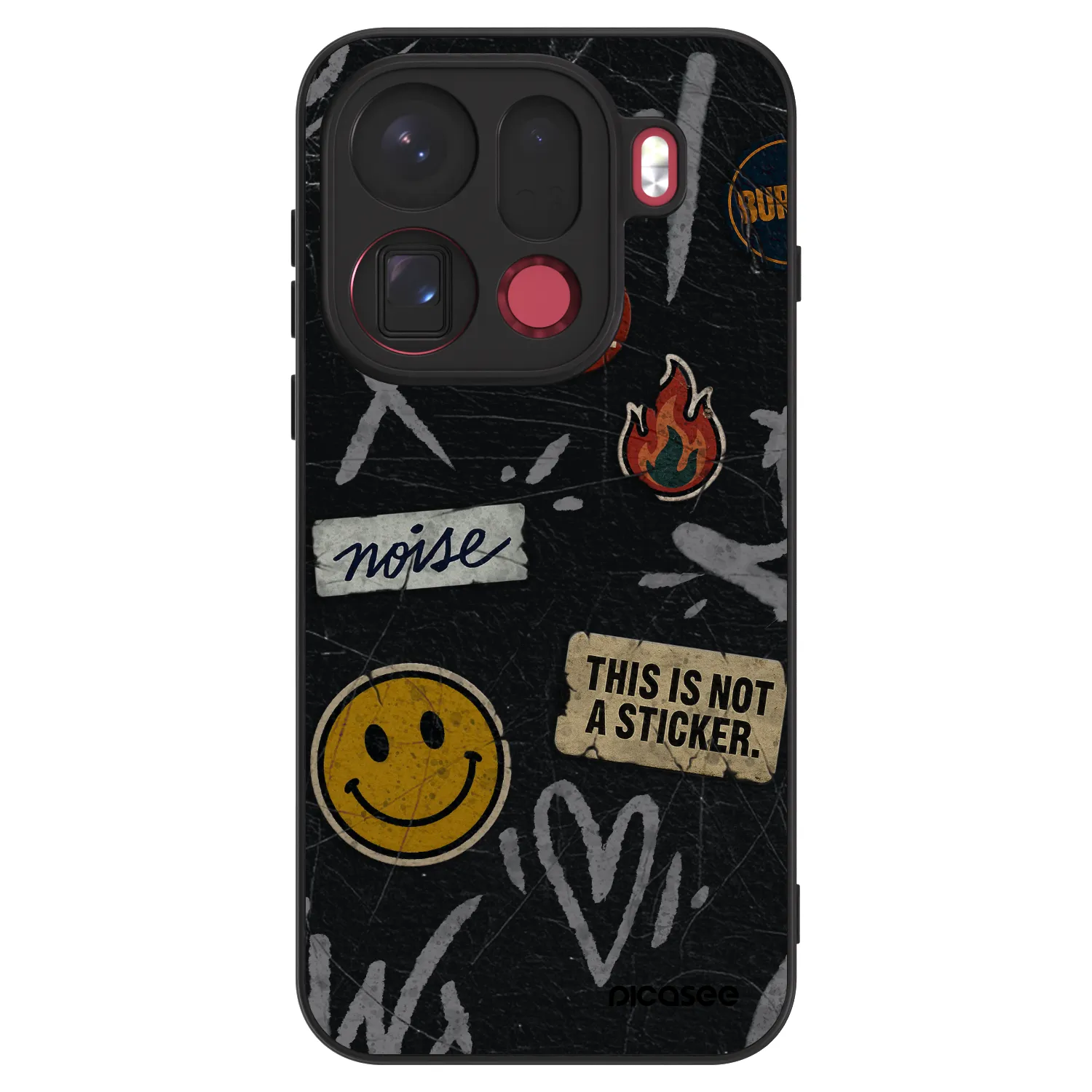 Picasee ULTIMATE CASE pentru OPPO Find X9 Pro - STICKERS x TAGS