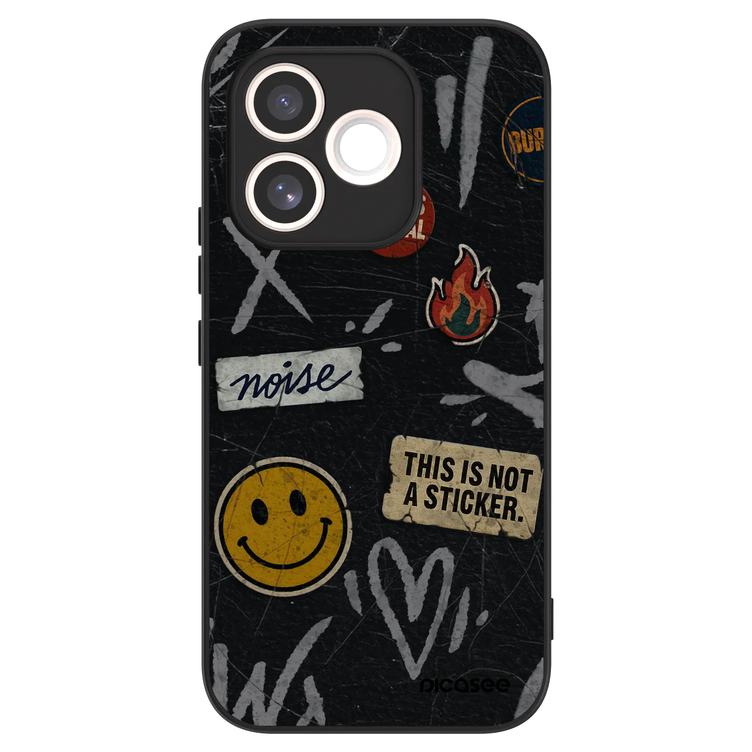 Picasee ULTIMATE CASE pentru Honor 600 Lite - STICKERS x TAGS