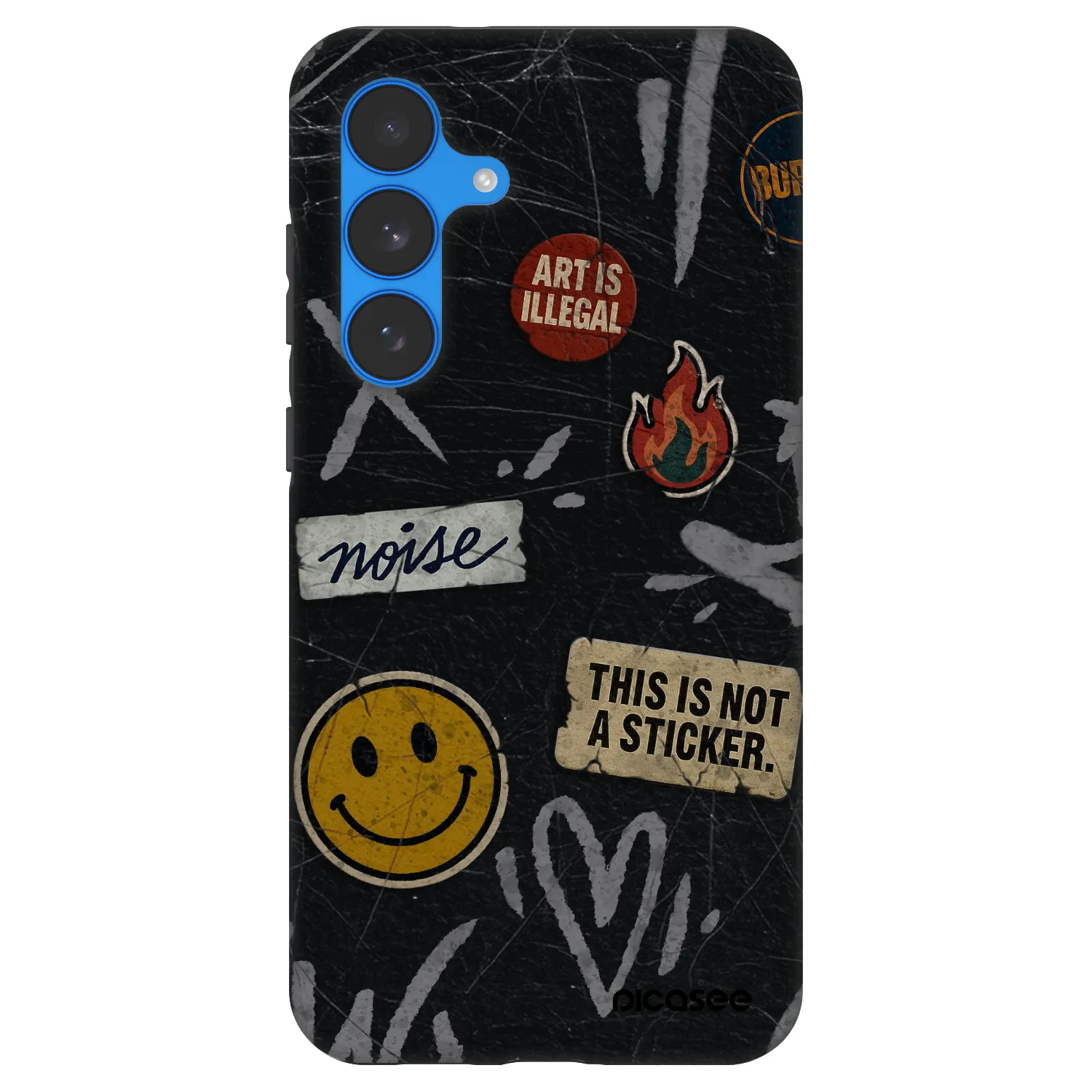 Picasee Fashion Case pentru Samsung Galaxy S25 FE 5G - STICKERS x TAGS
